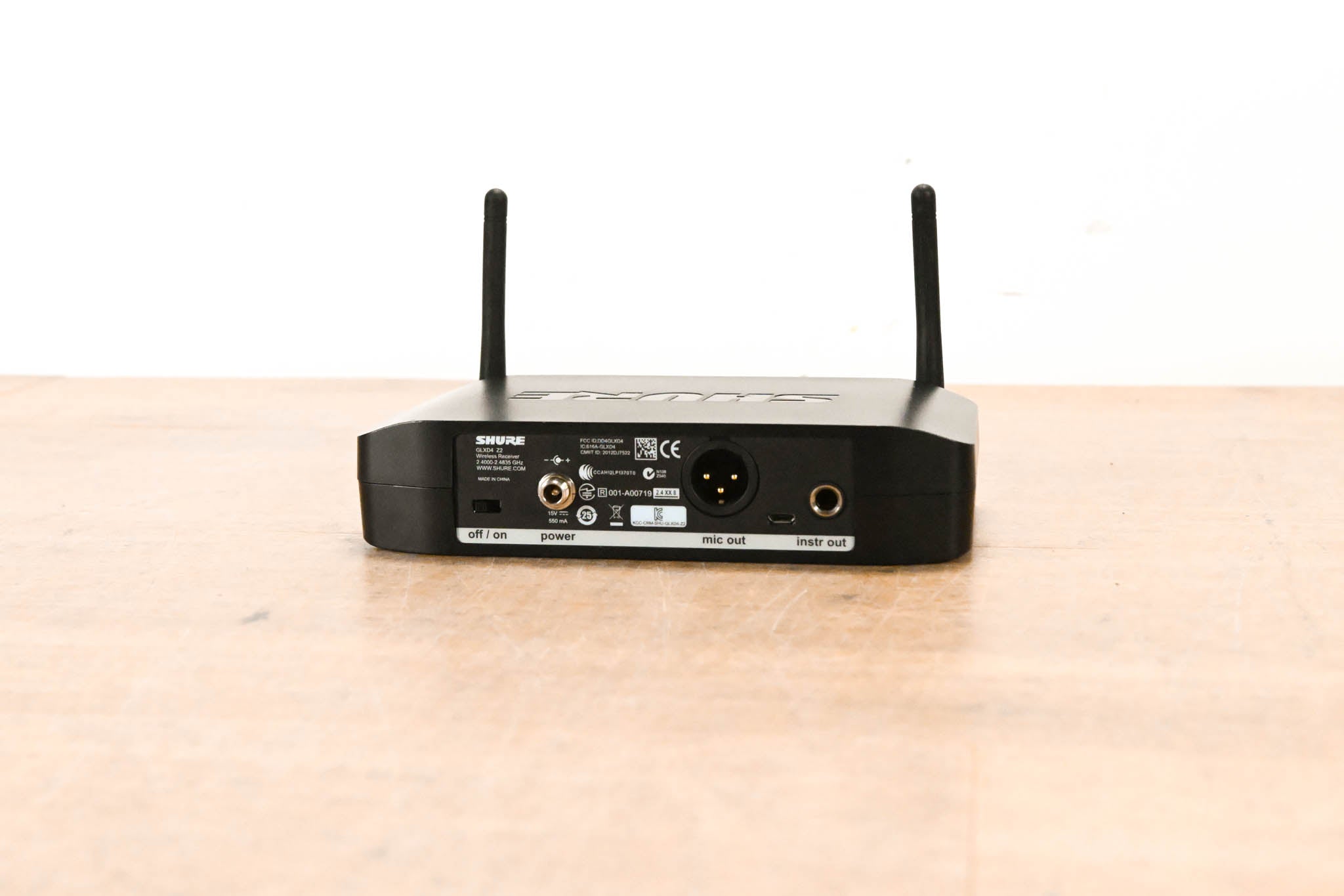 Shure GLXD14-Z2 Digital Wireless Guitar System (2.4 GHz) NO POWER SUPPLY