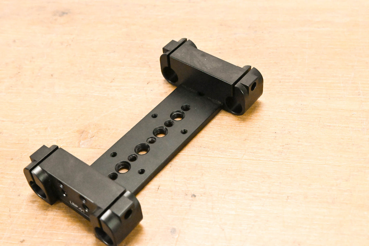 Ikan LBP-03 Tripod Adapter Plate w/ two LBP-01 Clamps