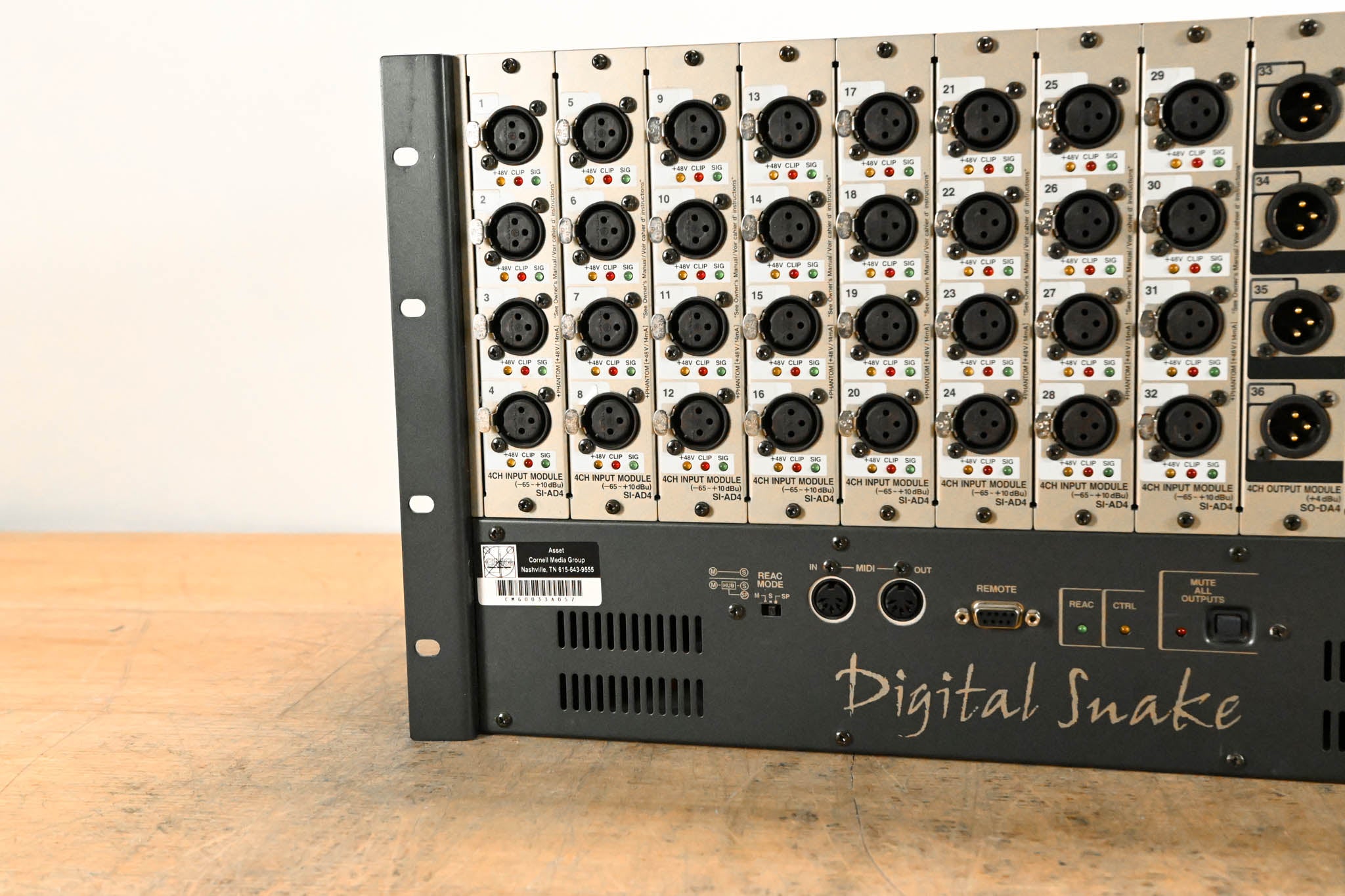 Roland S-4000S-3208 Digital Snake 32x8 Modular Stage Unit