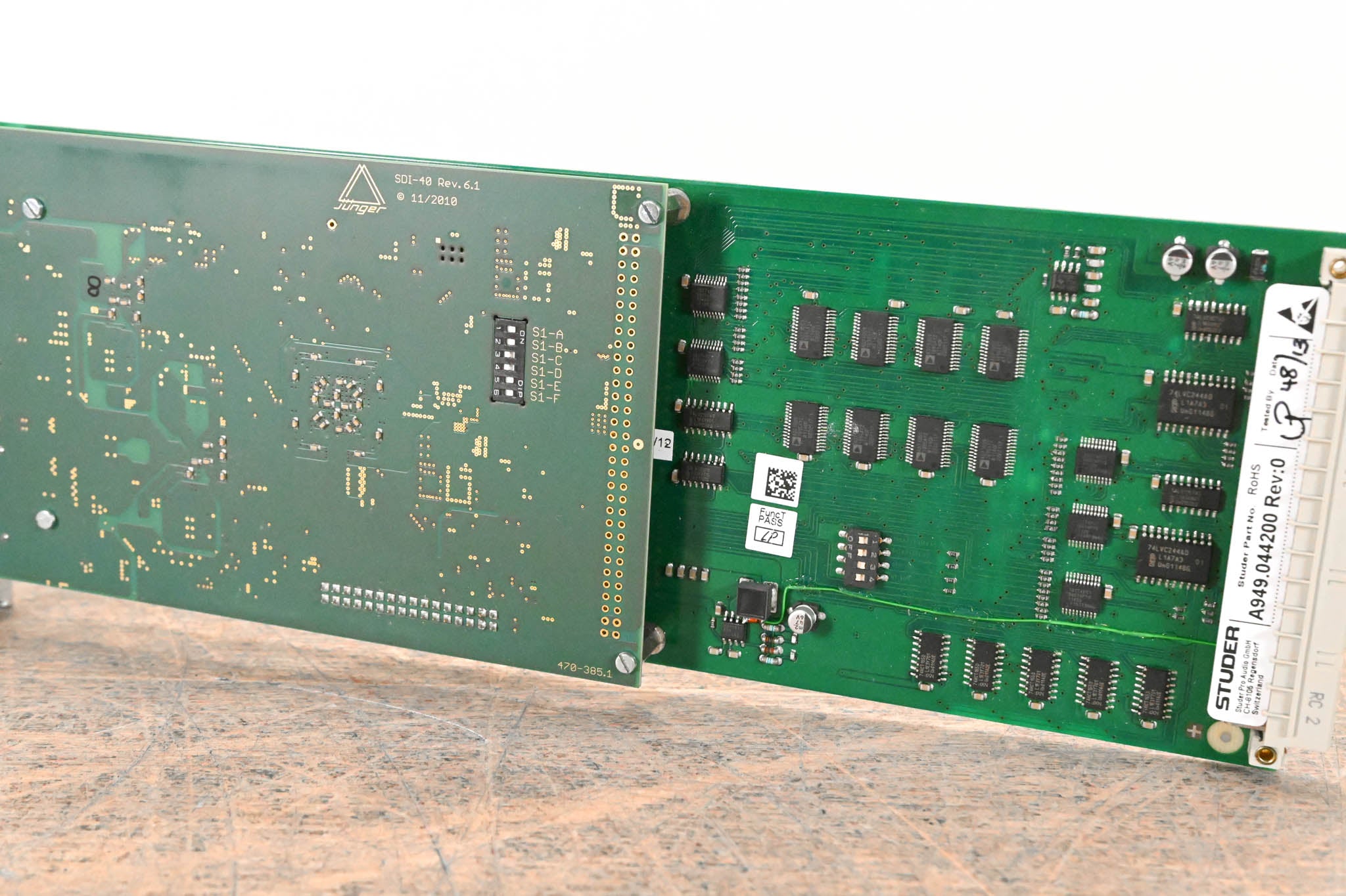 Studer 8-Channel SDI I/O Card for D21m Modular I/O System