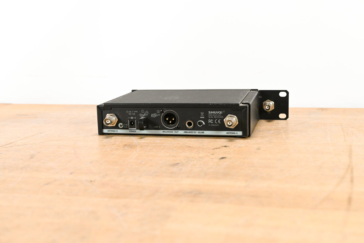 Shure SLX4 Wireless Receiver - H5 Band: 518-542 MHz (NO POWER SUPPLY)
