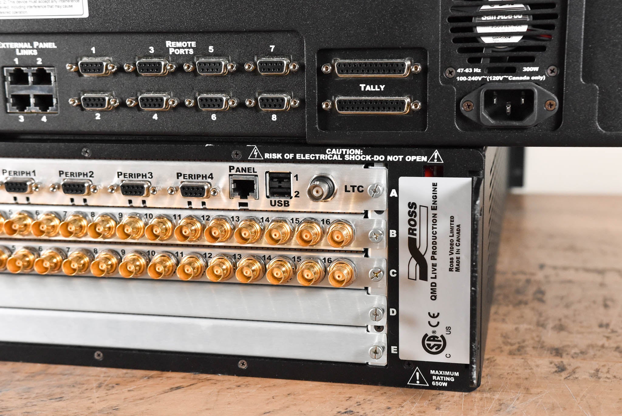 Ross Vision QMD 1 M/E Video Switcher with Vision 1 Panel