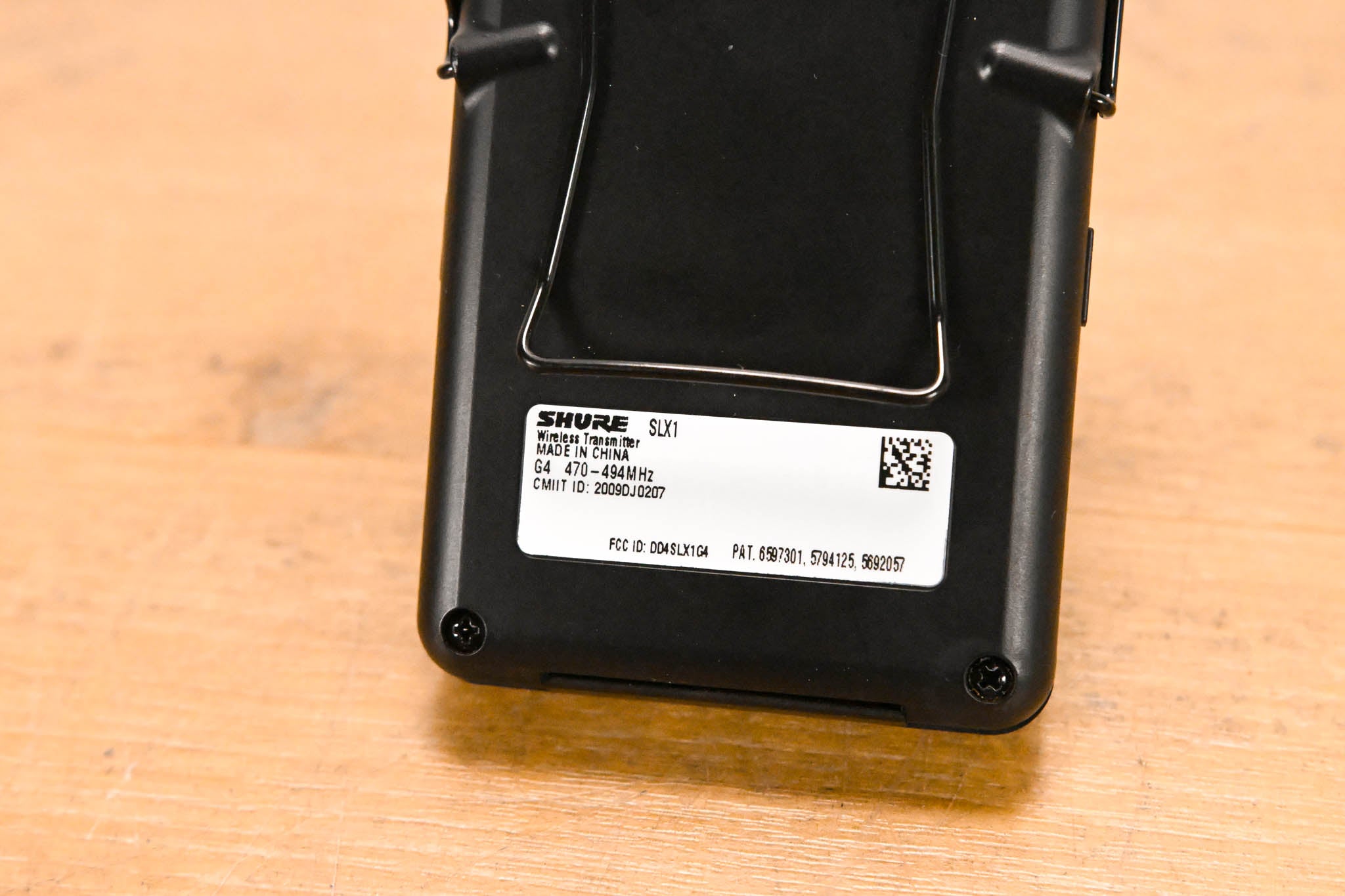 Shure SLX14 Bodypack Wireless System - G4 Band (NO POWER SUPPLY)