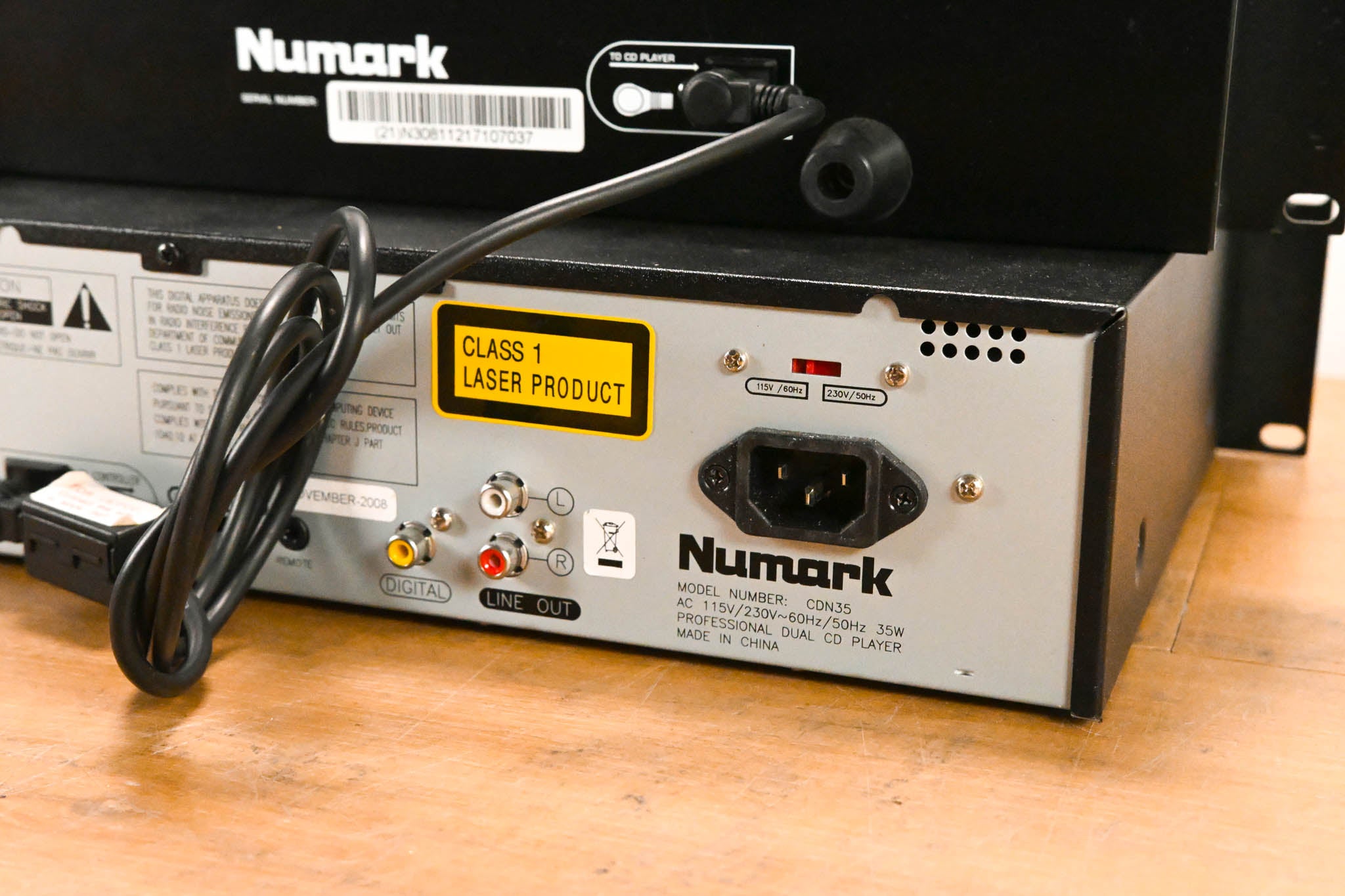 Numark CDN35 Professional CD Player with Controller