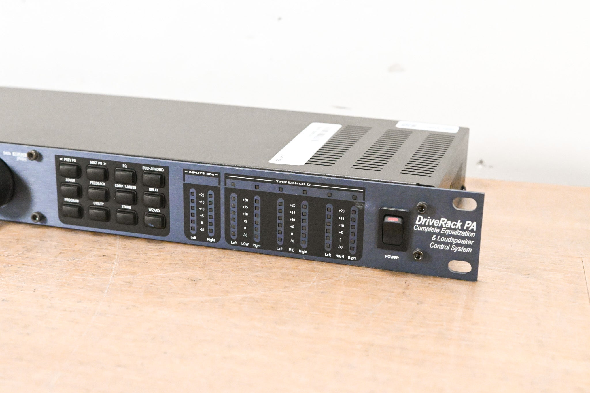 dbx DriveRack PA Complete Equalization and Loudspeaker Control System