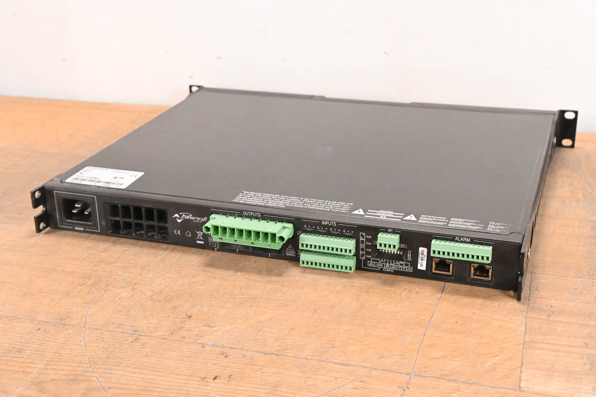 Void Bias Q2 4-Channel DSP Power Amplifier w/ Dante