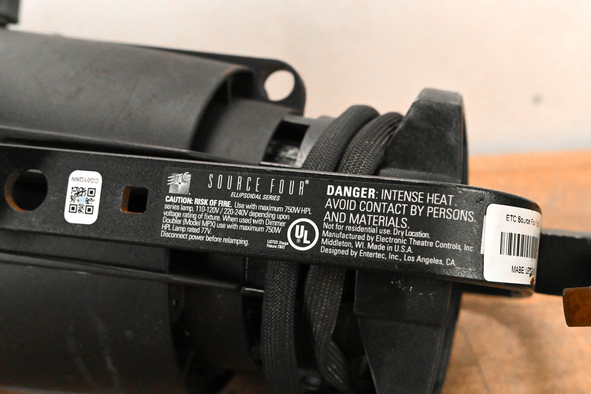 ETC Source Four 750 Ellipsoidal Light (No Lens Tube)