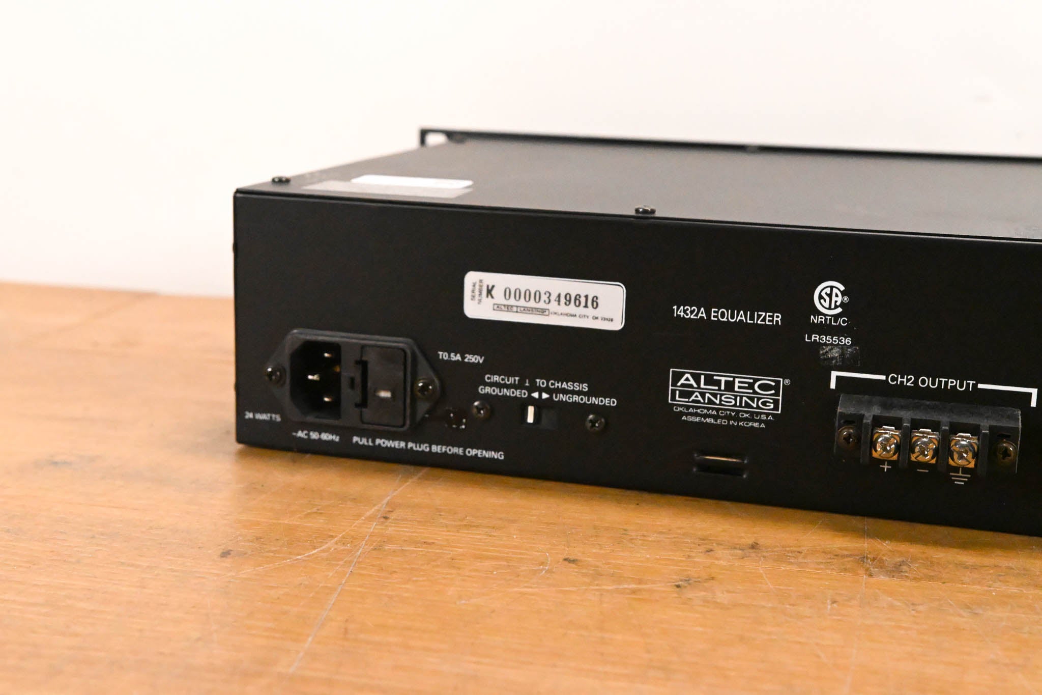 Altec Lansing 1432A 31 Band Graphic Equalizer
