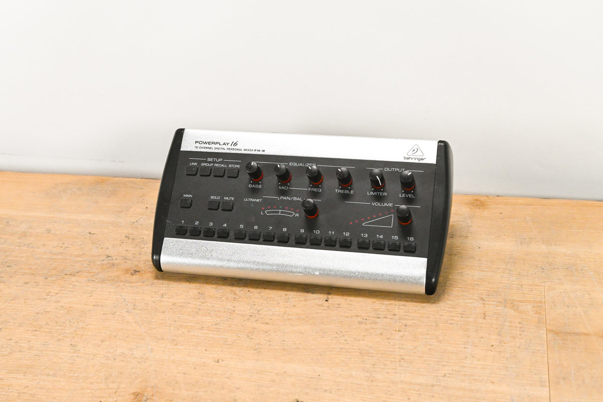 Behringer Powerplay P16-M 16-Channel Digital Personal Mixer