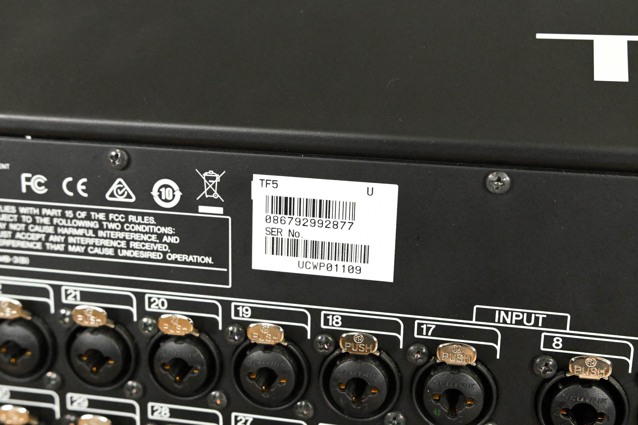 Yamaha TF5 32-Input Digital Mixing Console