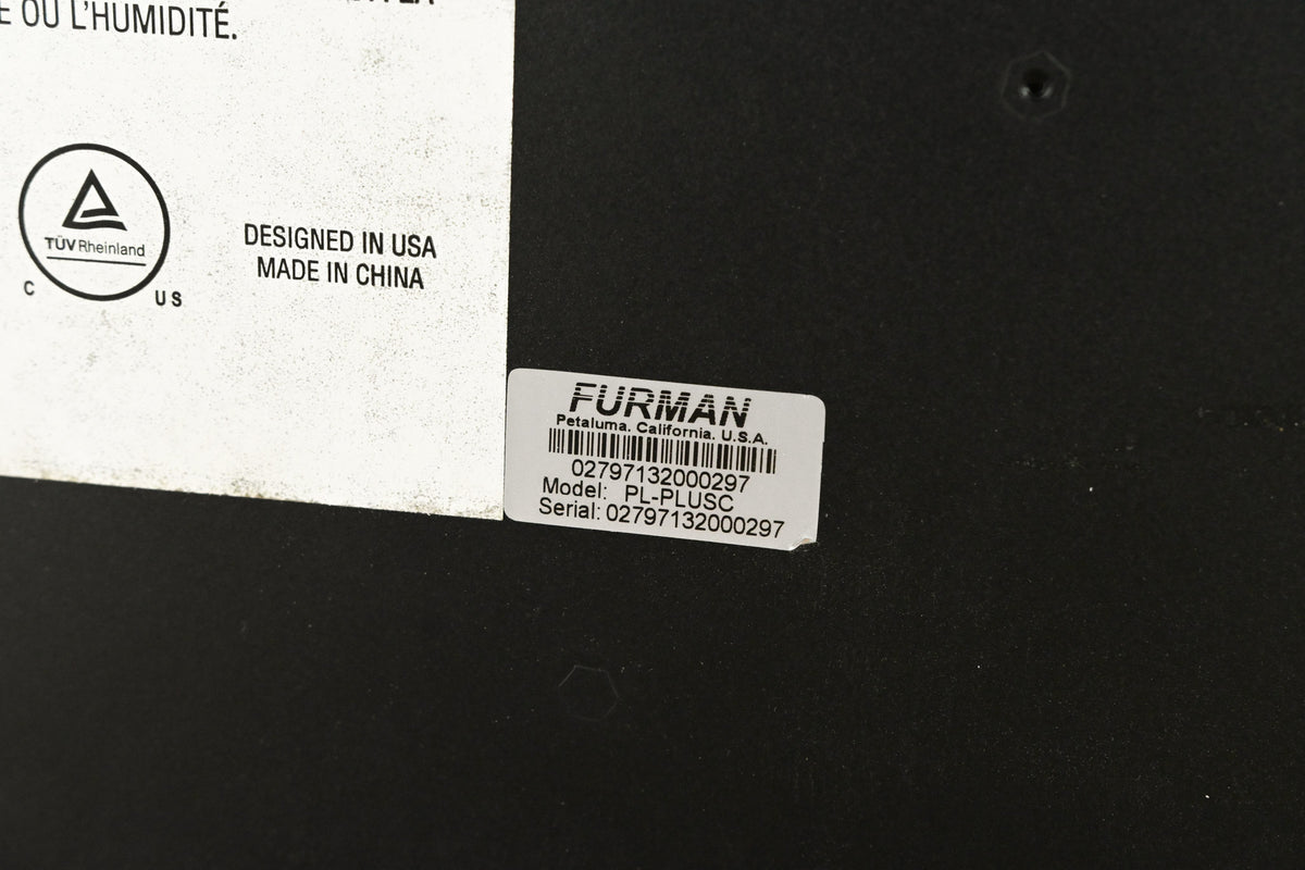 Furman PL-PLUS C 15A Power Conditioner with Voltmeter