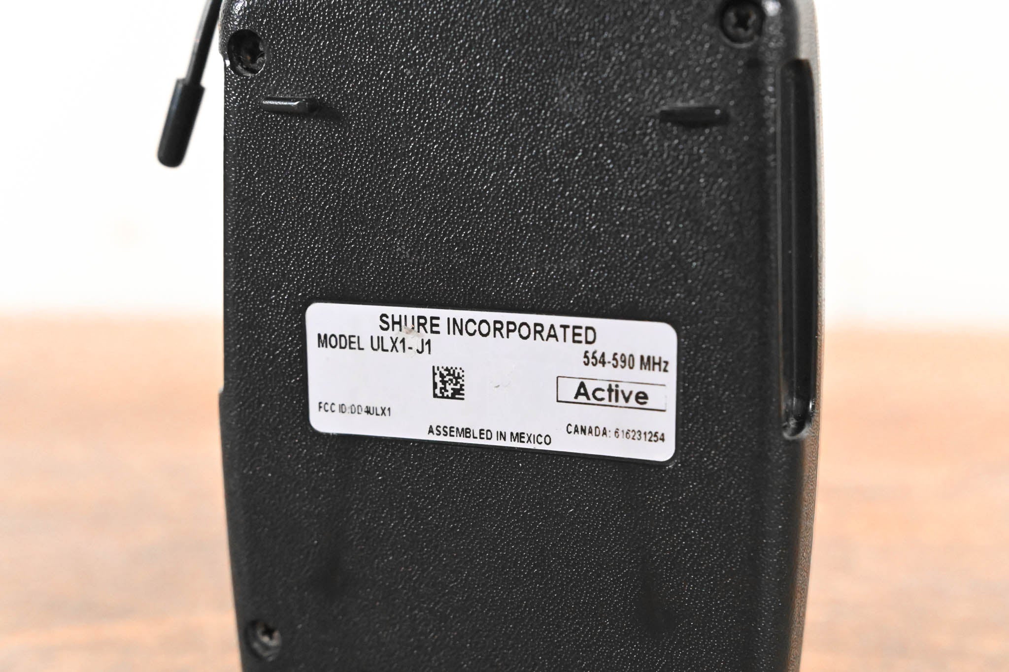 Shure ULXP14 Bodypack Wireless System J1 Band 554-590MHz NO POWER SUPPLY