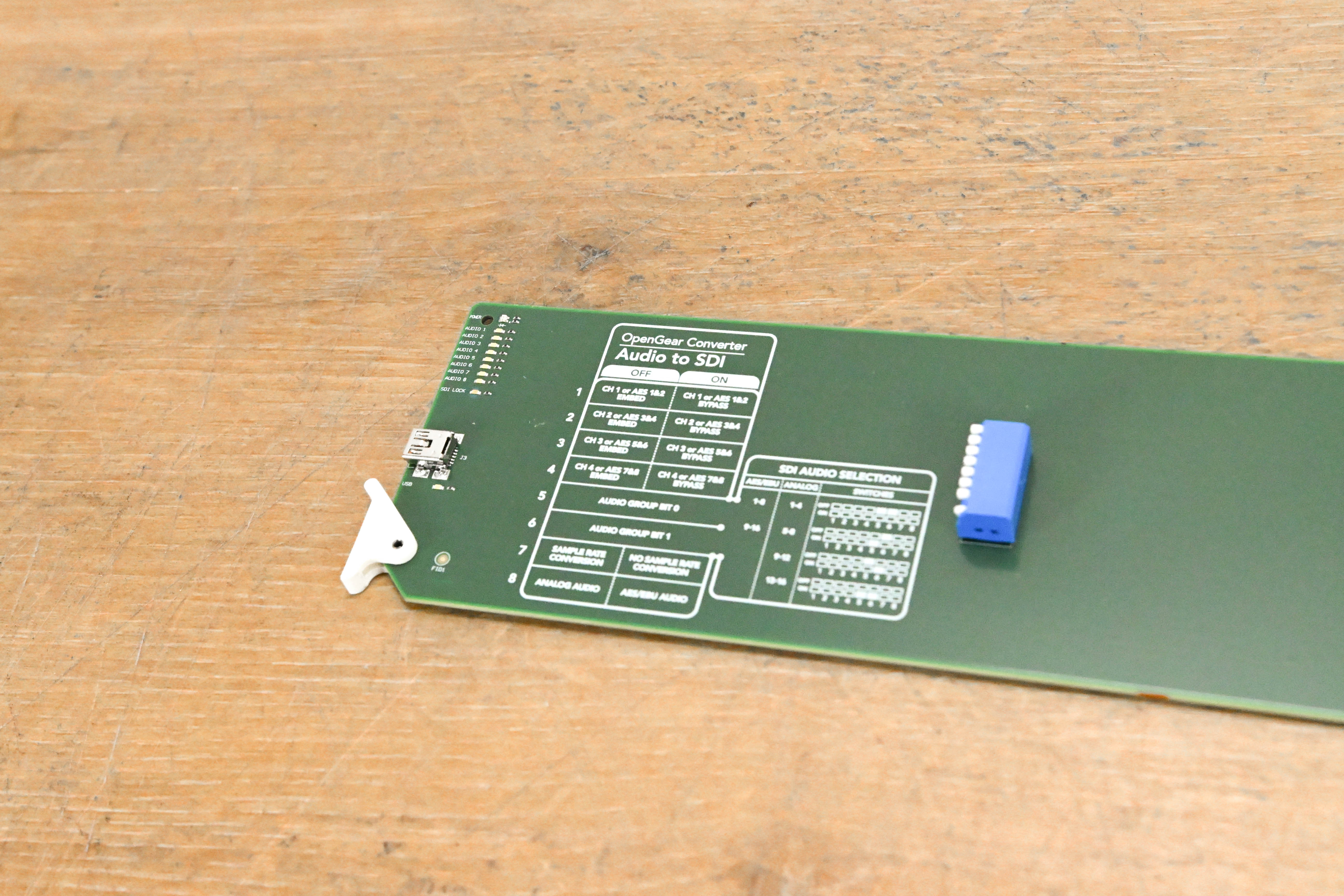 Blackmagic Design OpenGear Converter - Audio to SDI
