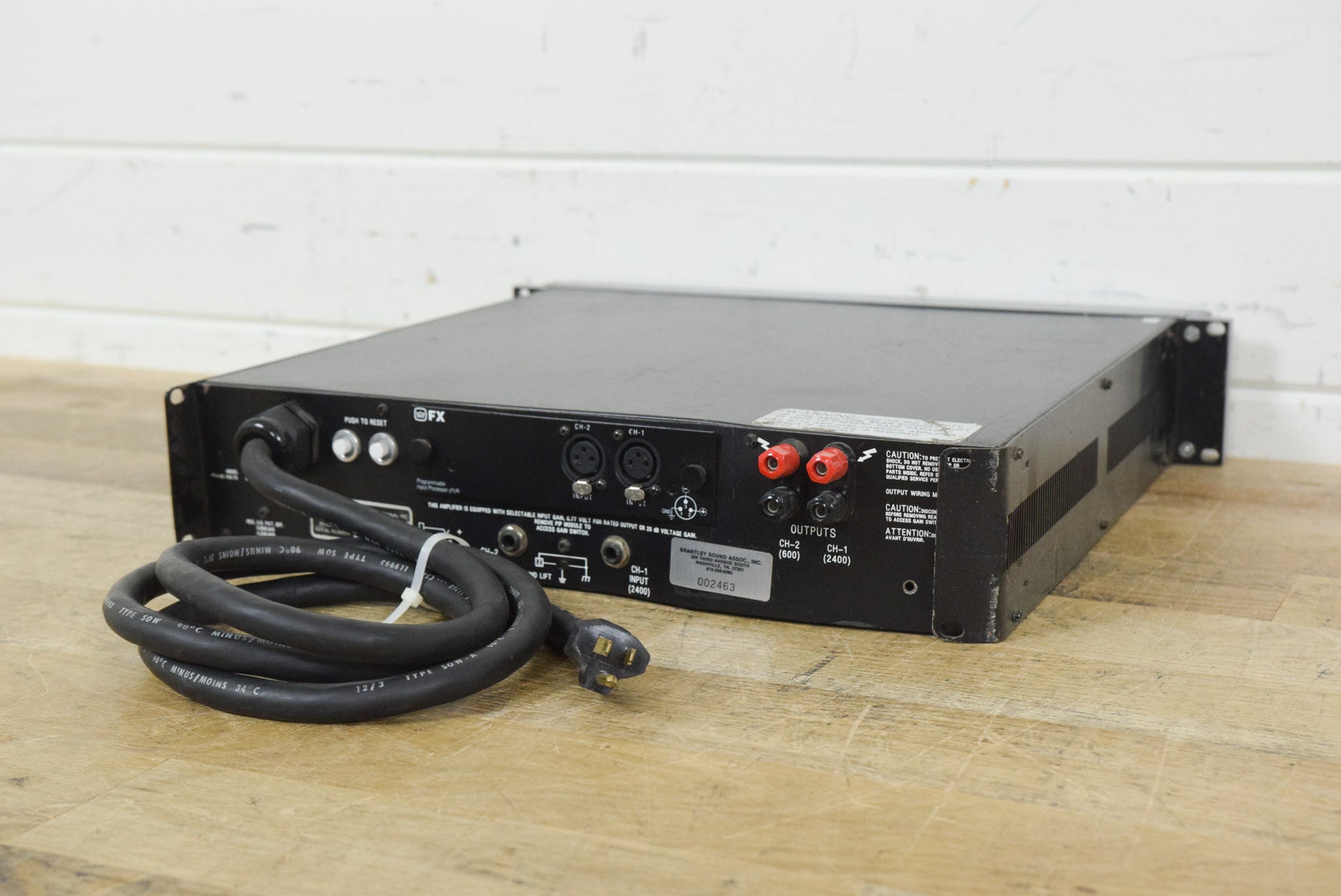 Crown Macro-Tech 24x6 2-Channel Power Amp