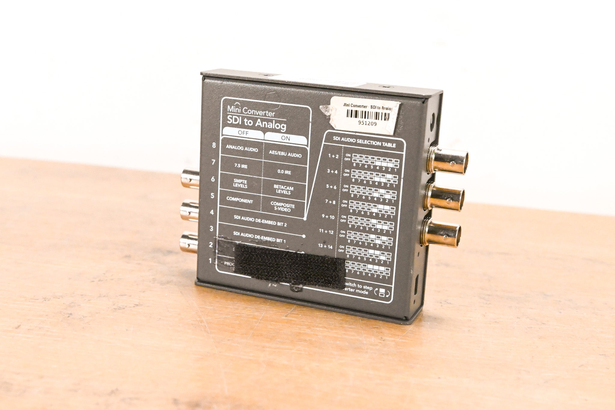 Blackmagic Design Mini Converter SDI to Analog (NO POWER SUPPLY)