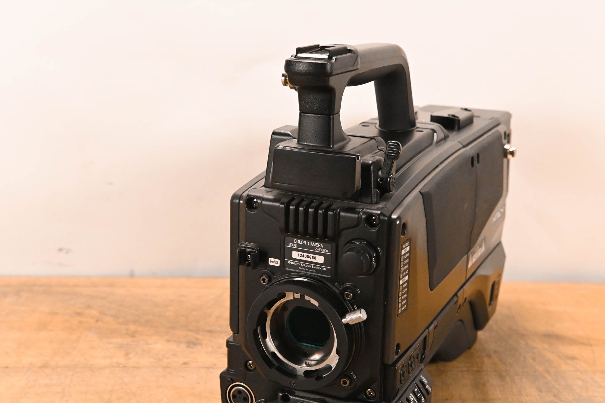 Hitachi Z-HD5000 HDTV Camera with CA-HF1000 Camera Adaptor