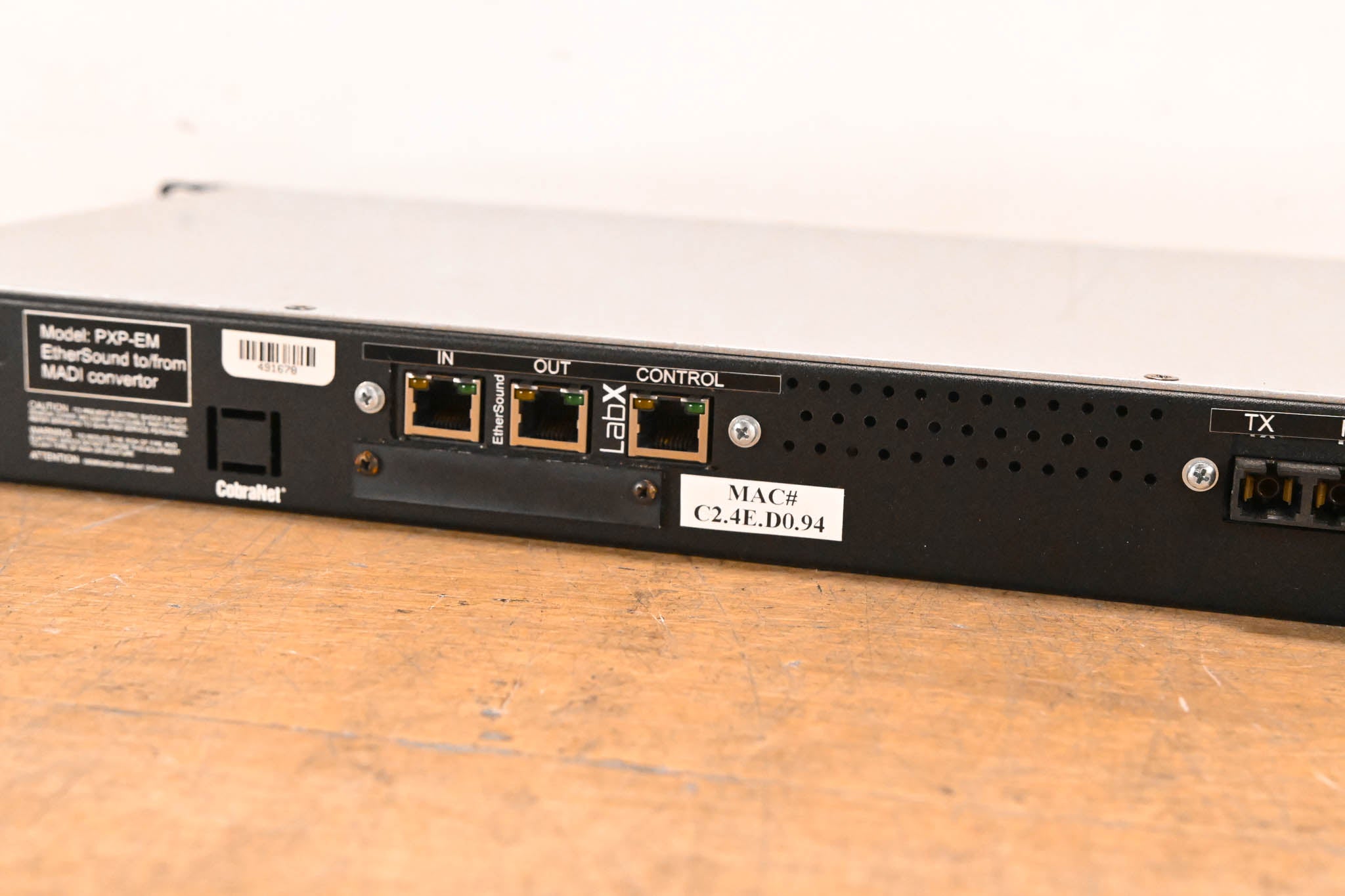 Whirlwind EMOD PXP-EM Protocol Exchange Platform EtherSound to/from MADI