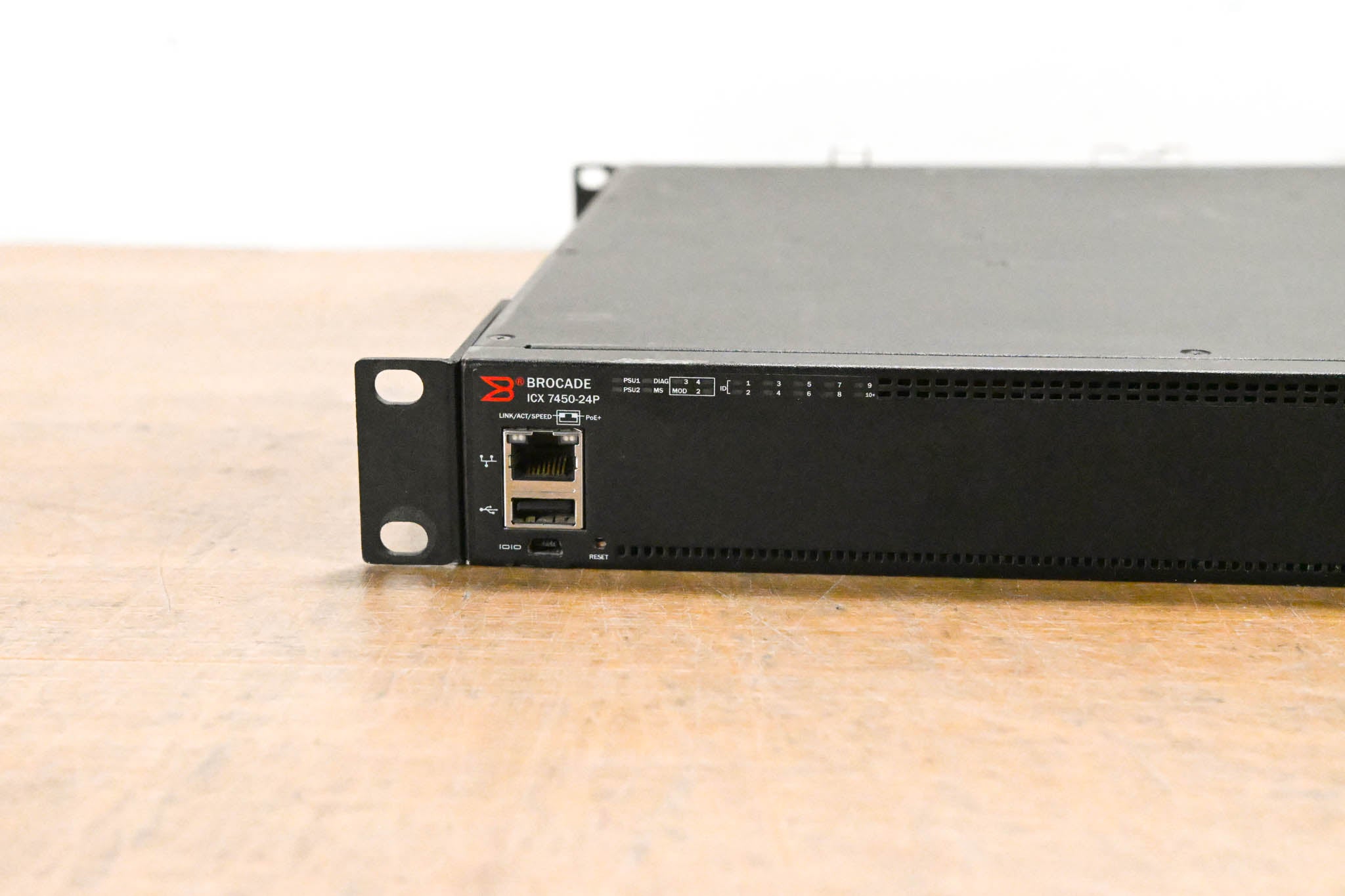 Brocade ICX-7450-24P Gigabit PoE+ Stackable Switch