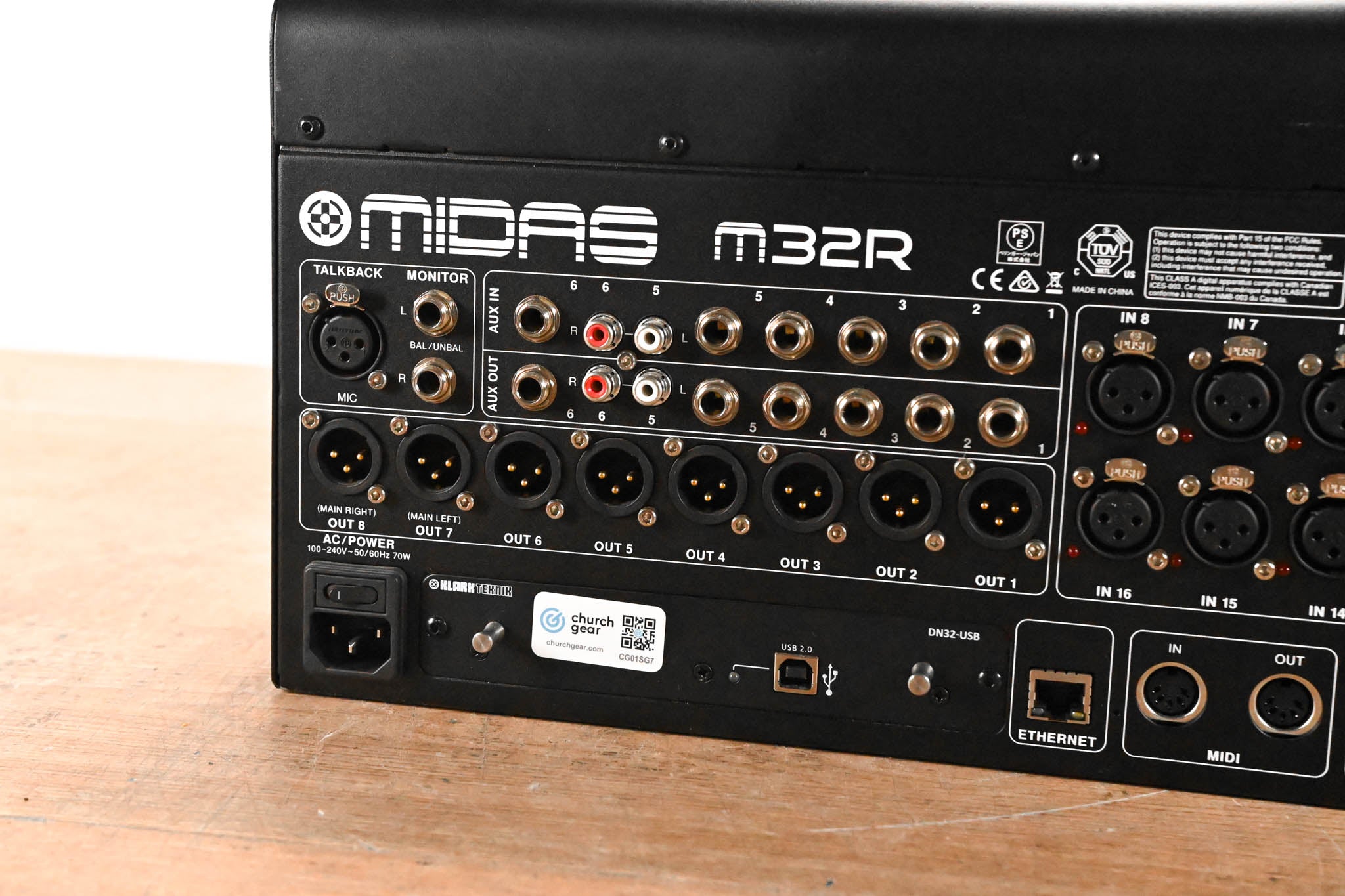 Midas M32R 40-Channel Digital Mixing Console
