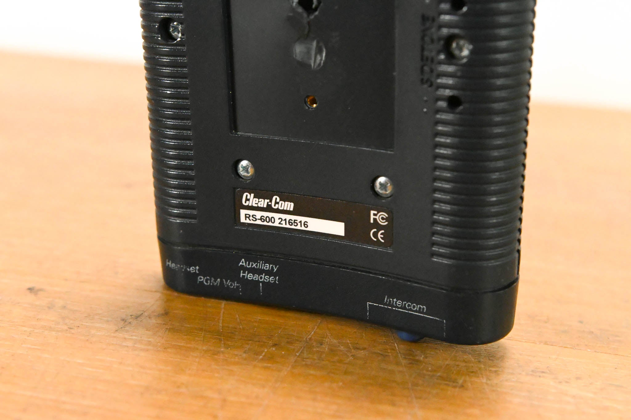 Clear-Com RS-602 Two-Channel Intercom Belt Pack