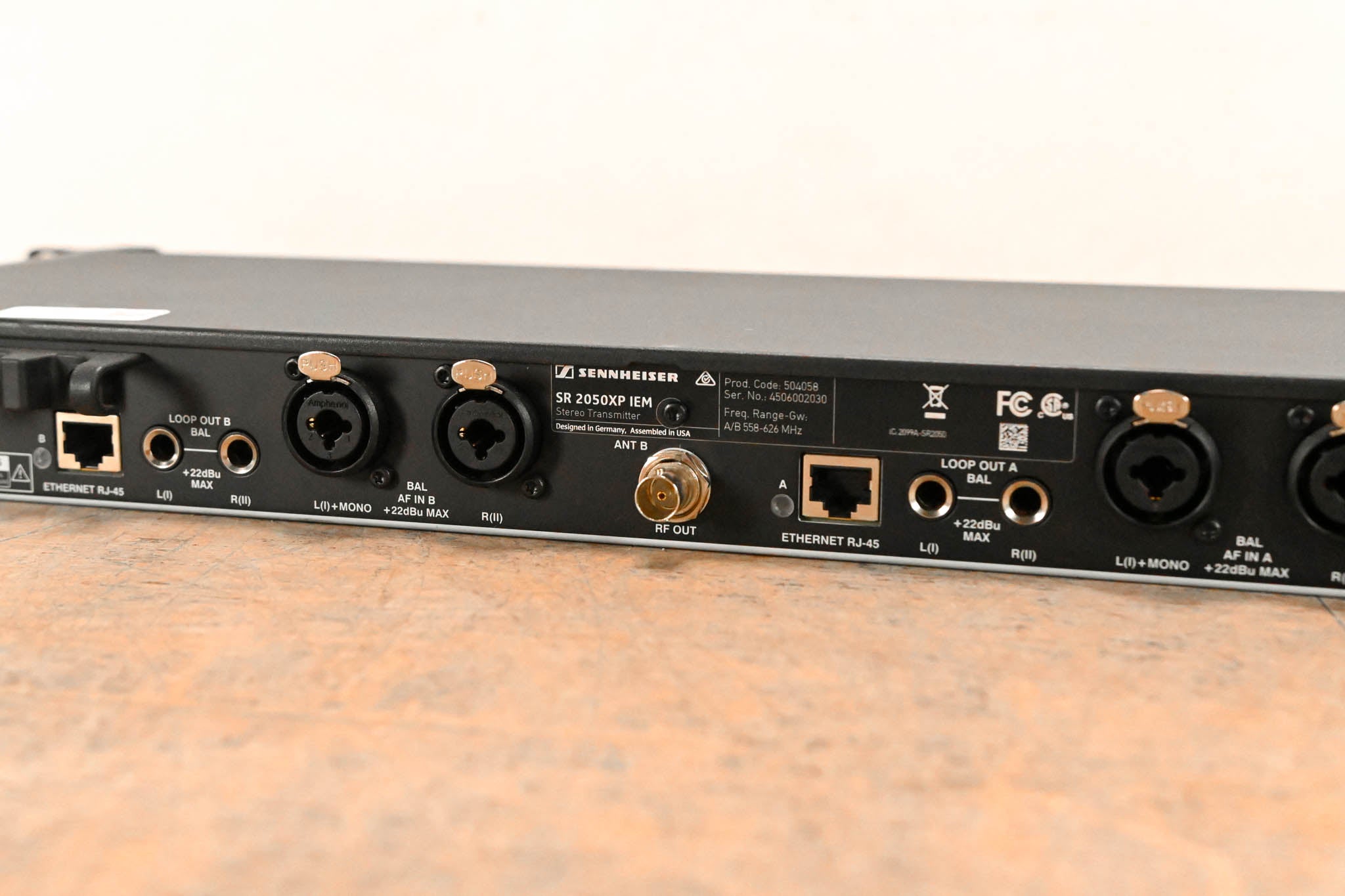 Sennheiser SR 2050XP IEM Dual Wireless Transmitter - Gw1: 558-626 MHz