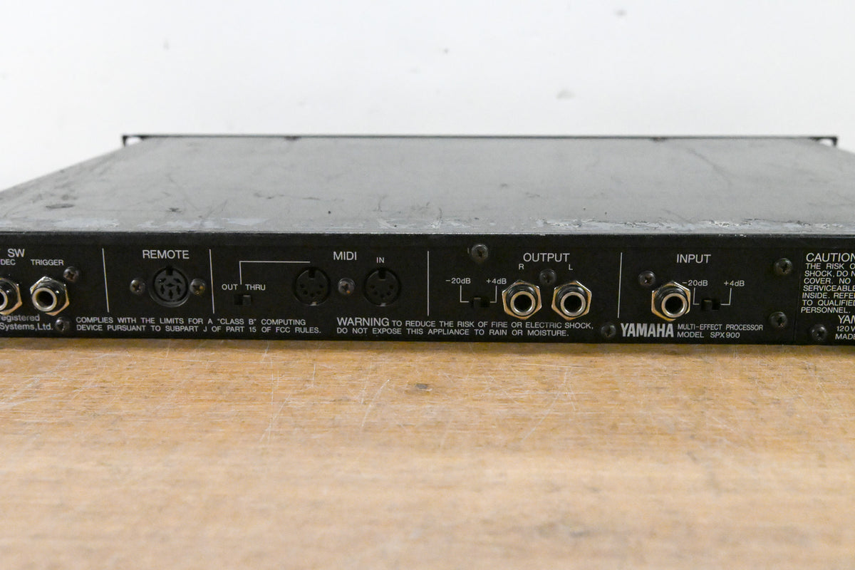 Yamaha SPX900 Digital Multi-Effects Processor
