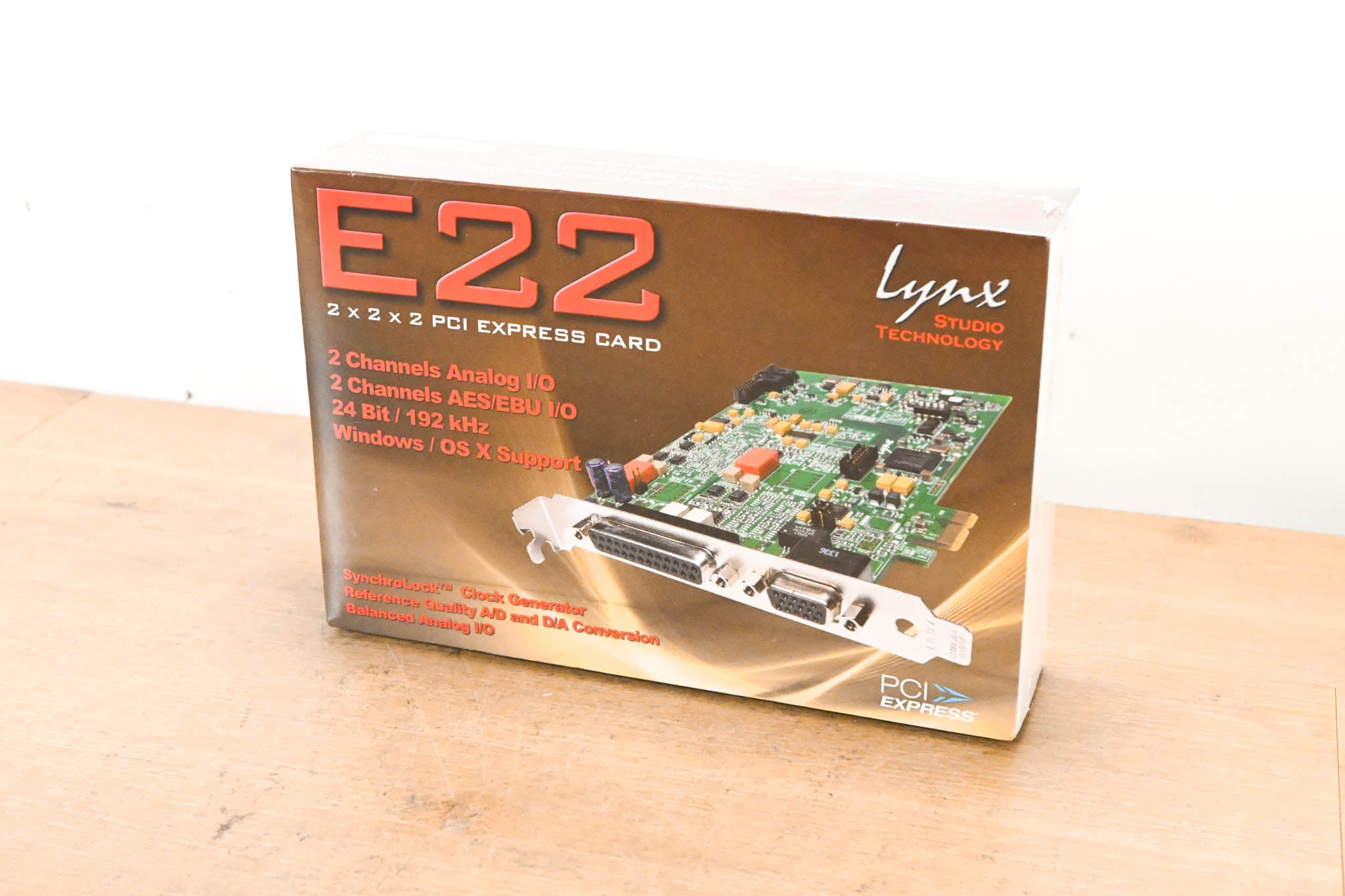 Lynx Studio Technology E22 PCIe Audio Interface Card