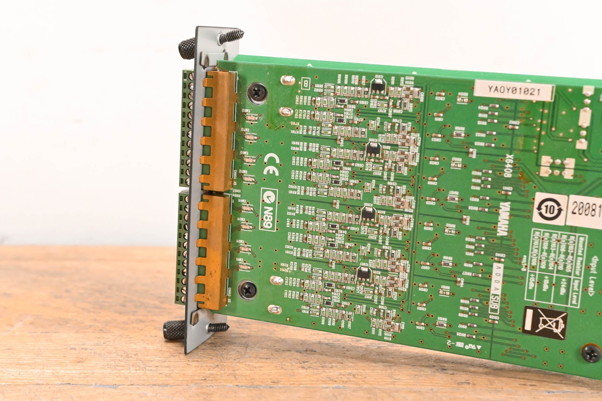 Yamaha MY8-ADDA96 8-Channel Analog I/O Card