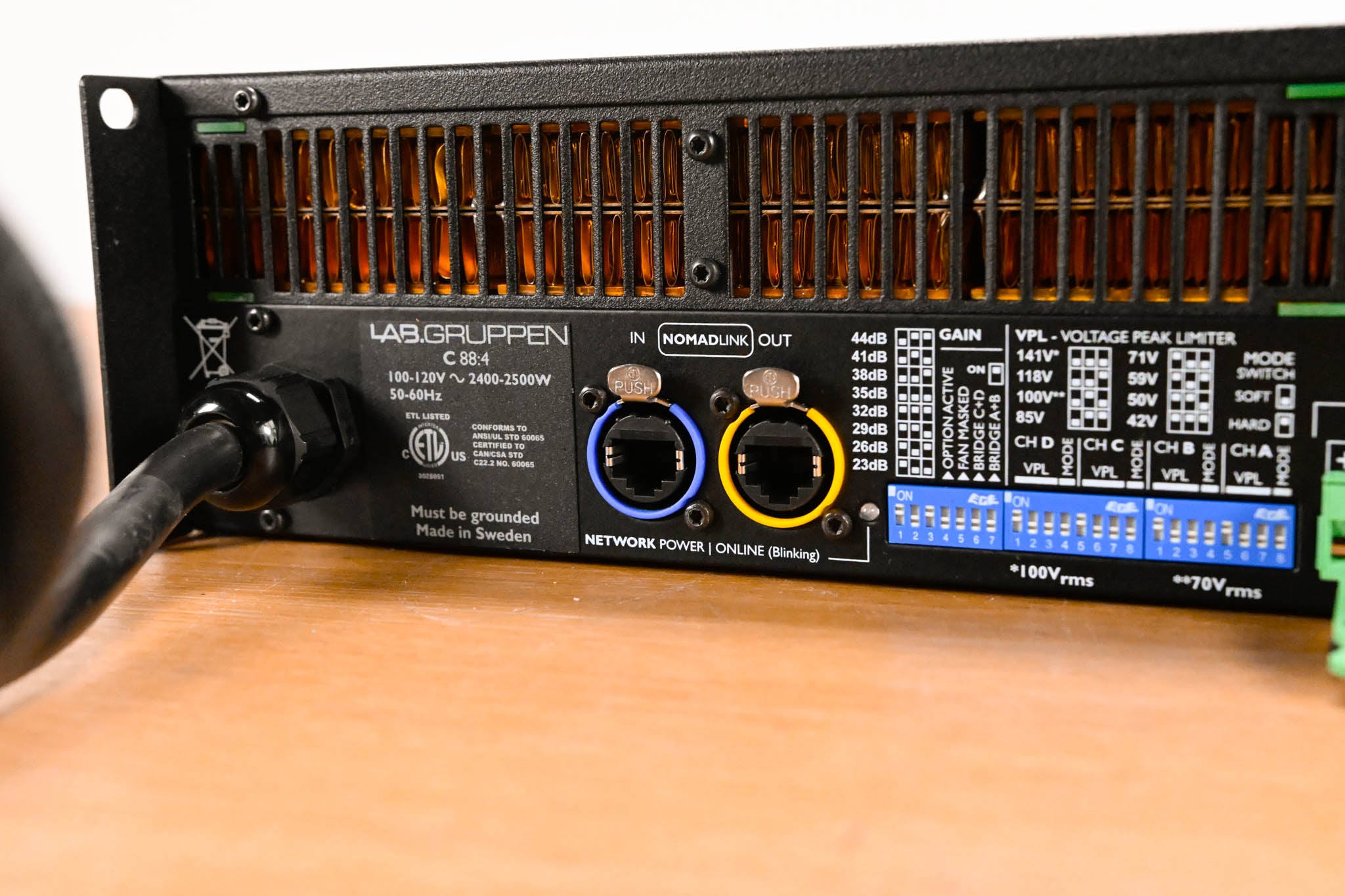 Lab Gruppen C 88:4 4-Channel Power Amplifier