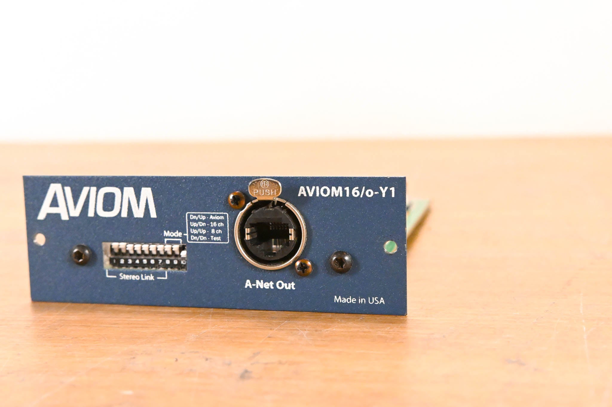 Aviom 16/o-Y1 A-Net Card for Yamaha Digital Products