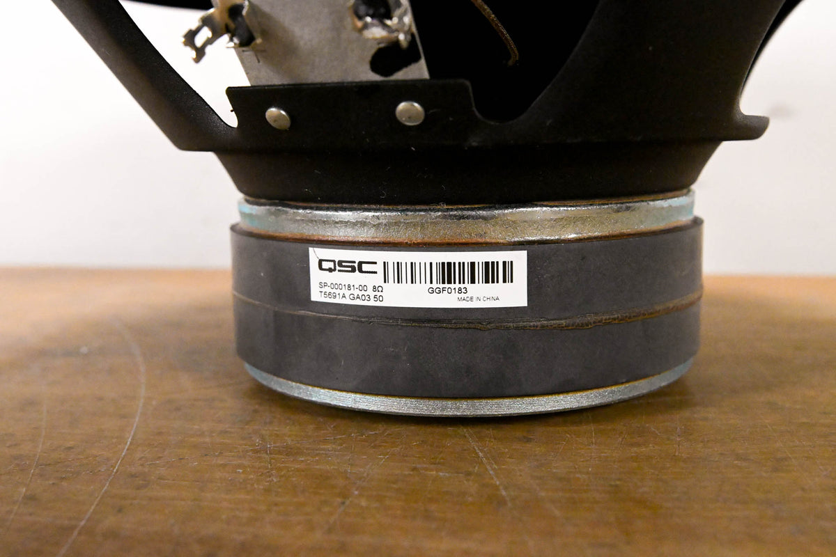 QSC SP-000181-00 10" Woofer Replacement Driver for K10 - 8 Ohm