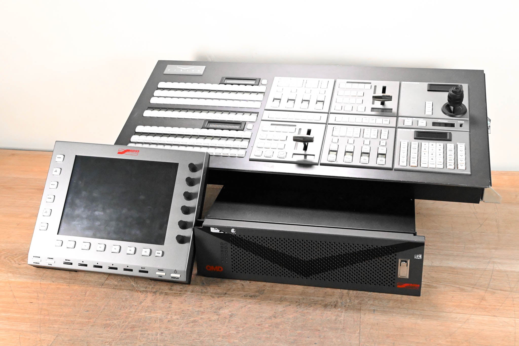 Ross Vision QMD 2 M/E Video Switcher w/ Vision 2M Panel & Touchscreen