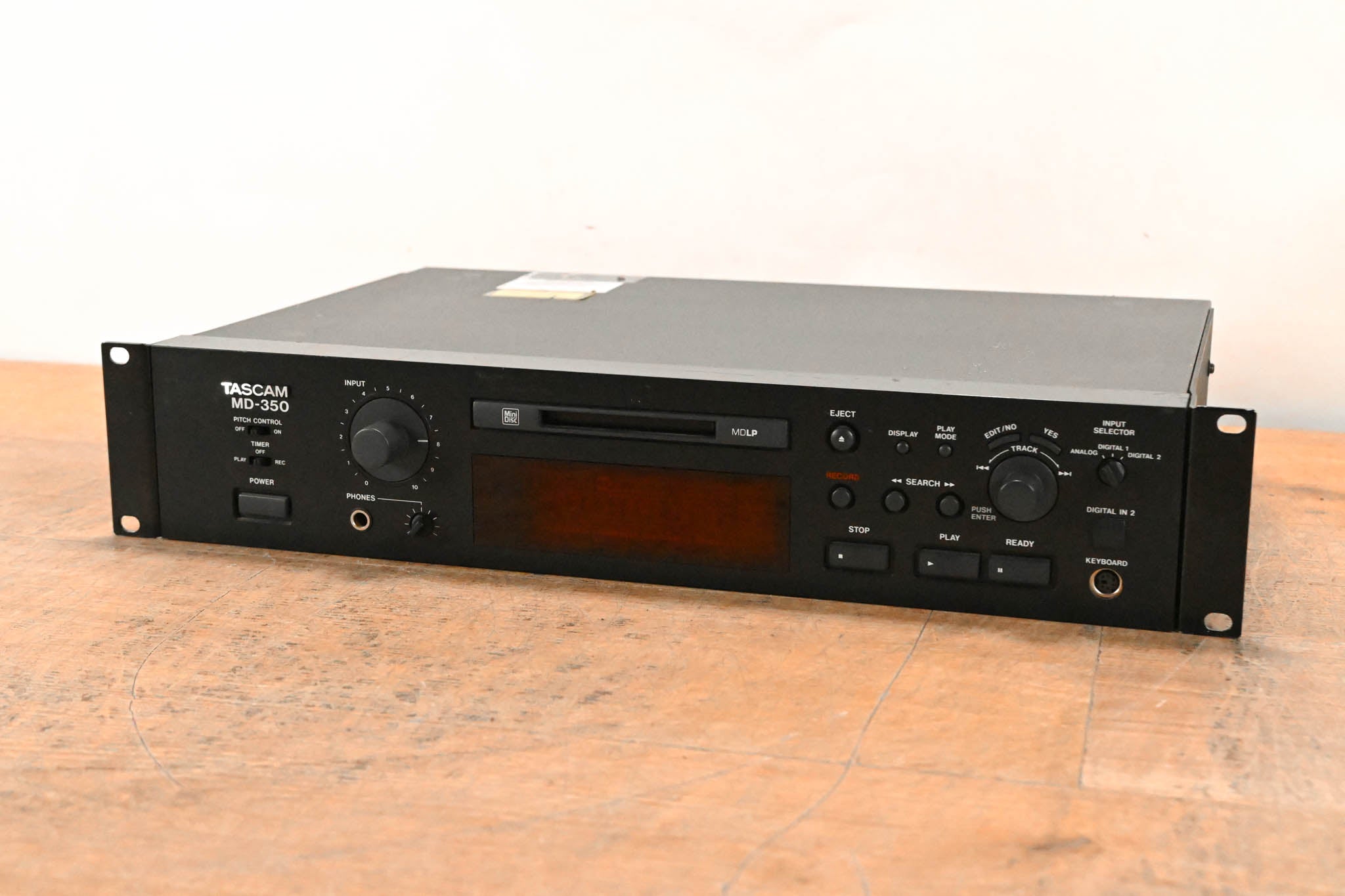 TASCAM MD-350 MiniDisc Recorder/Player