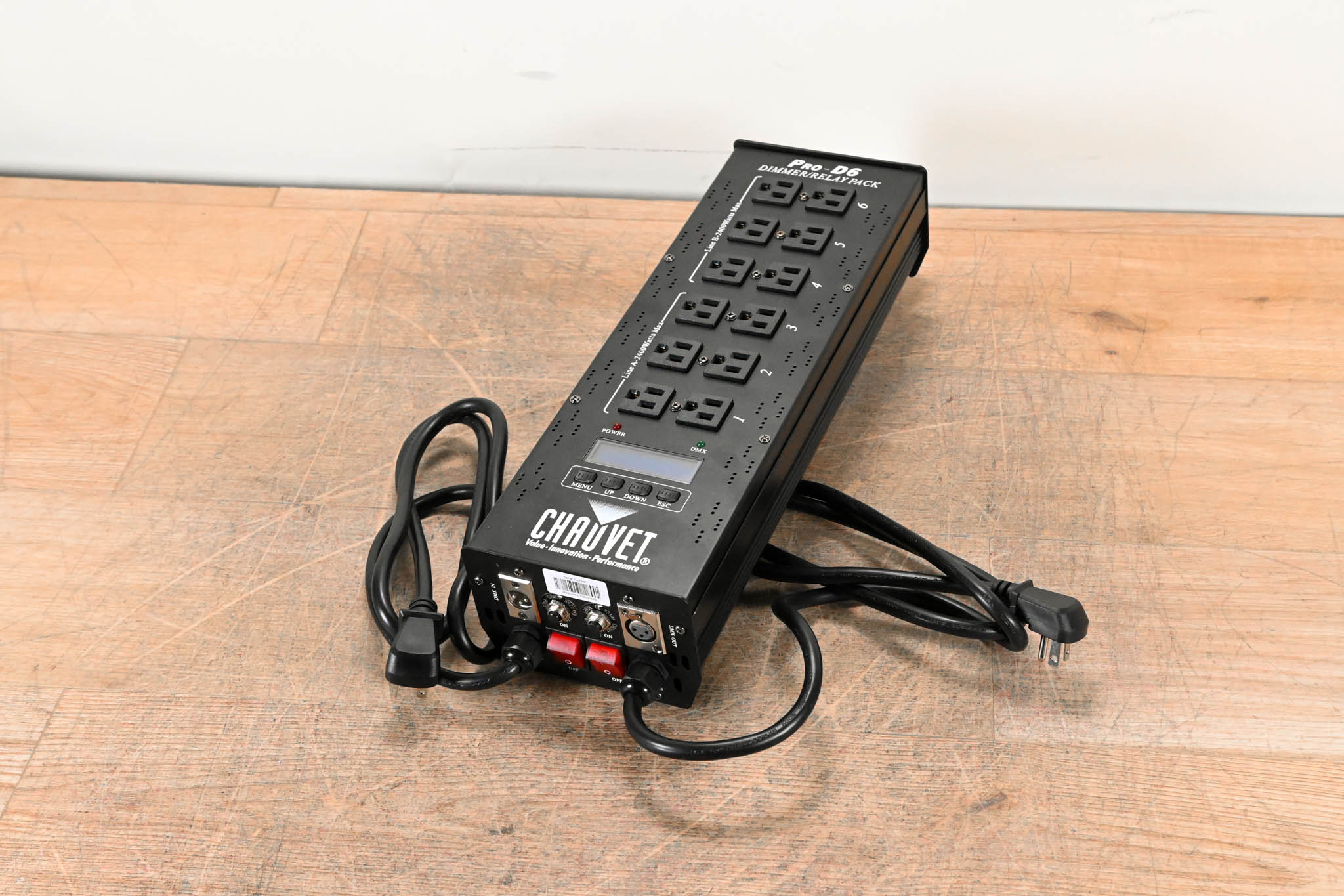 Chauvet Pro-D6 6-Channel DMX-512 Dimmer/Switch Pack