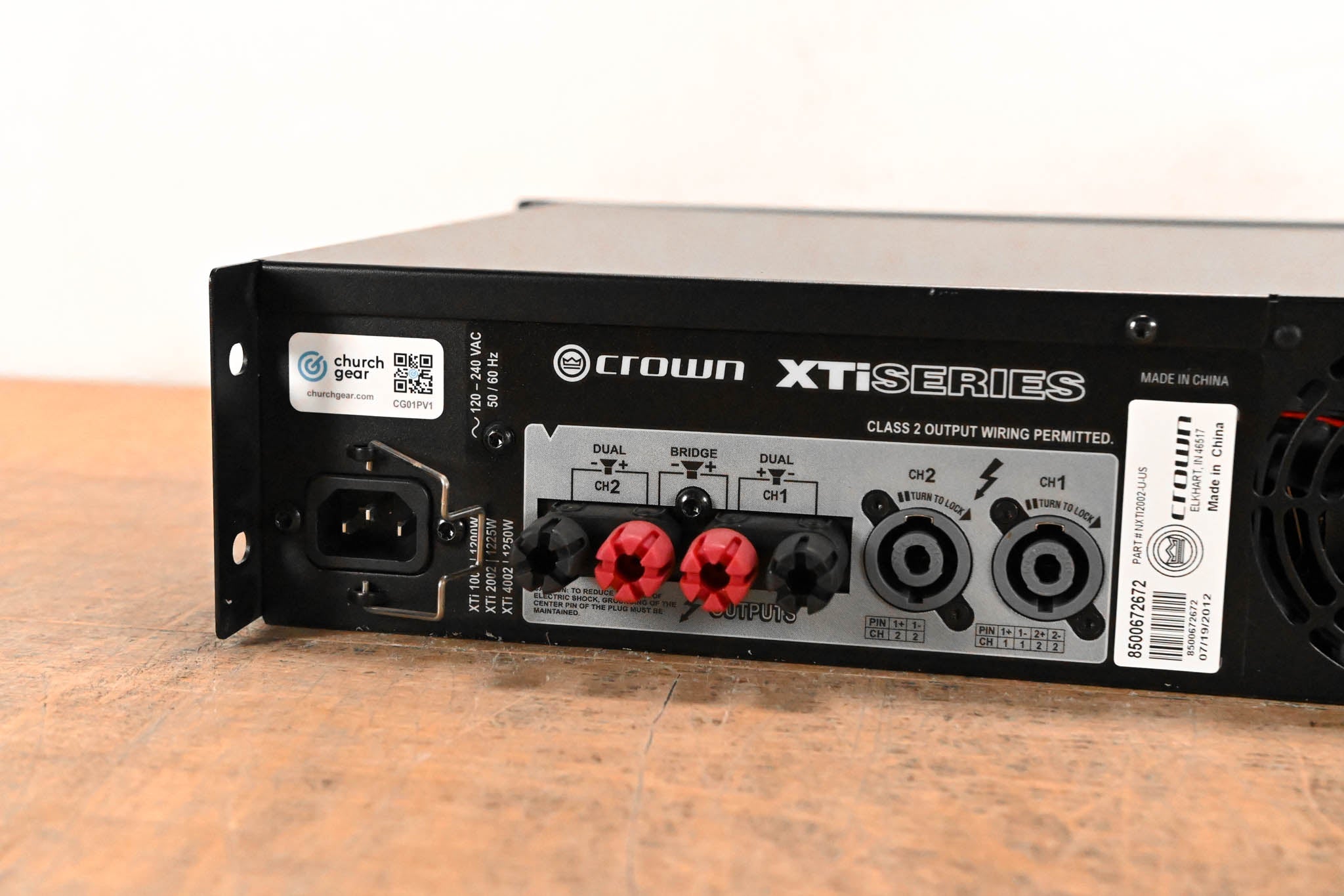 Crown XTi 2002 2-Channel Power Amplifier