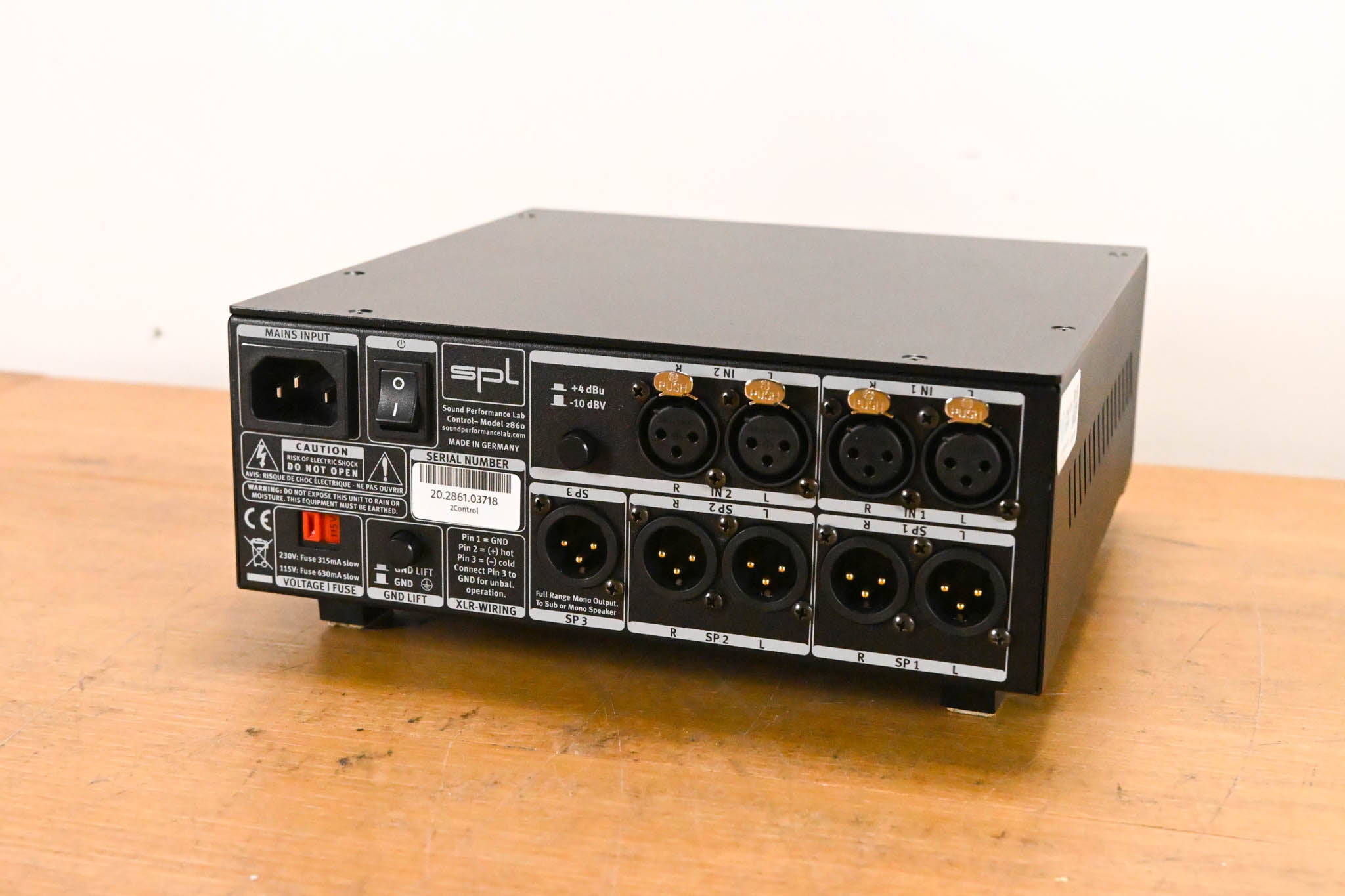 SPL 2Control Dual-Channel Monitor Controller