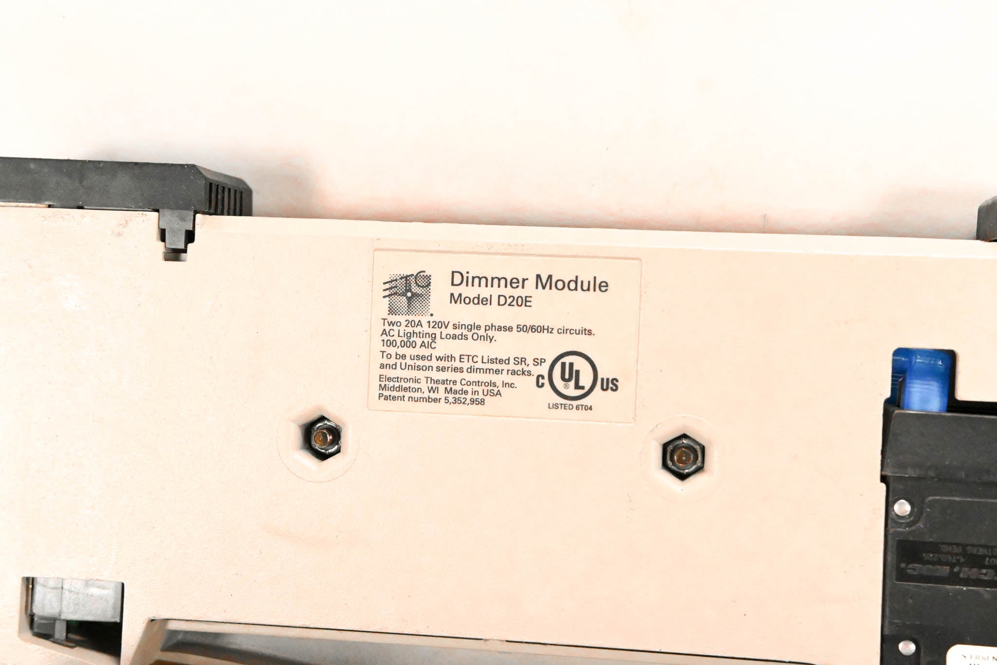 ETC D20E Dual 20A Dimmer Module (Pack of 4)
