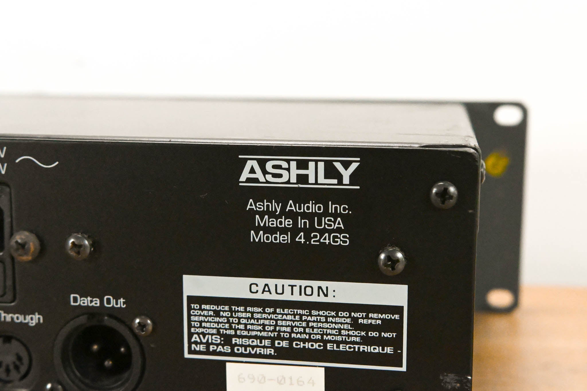 Ashly Protea 4.24GS 4-Channel Digital Graphic Equalizer Slave