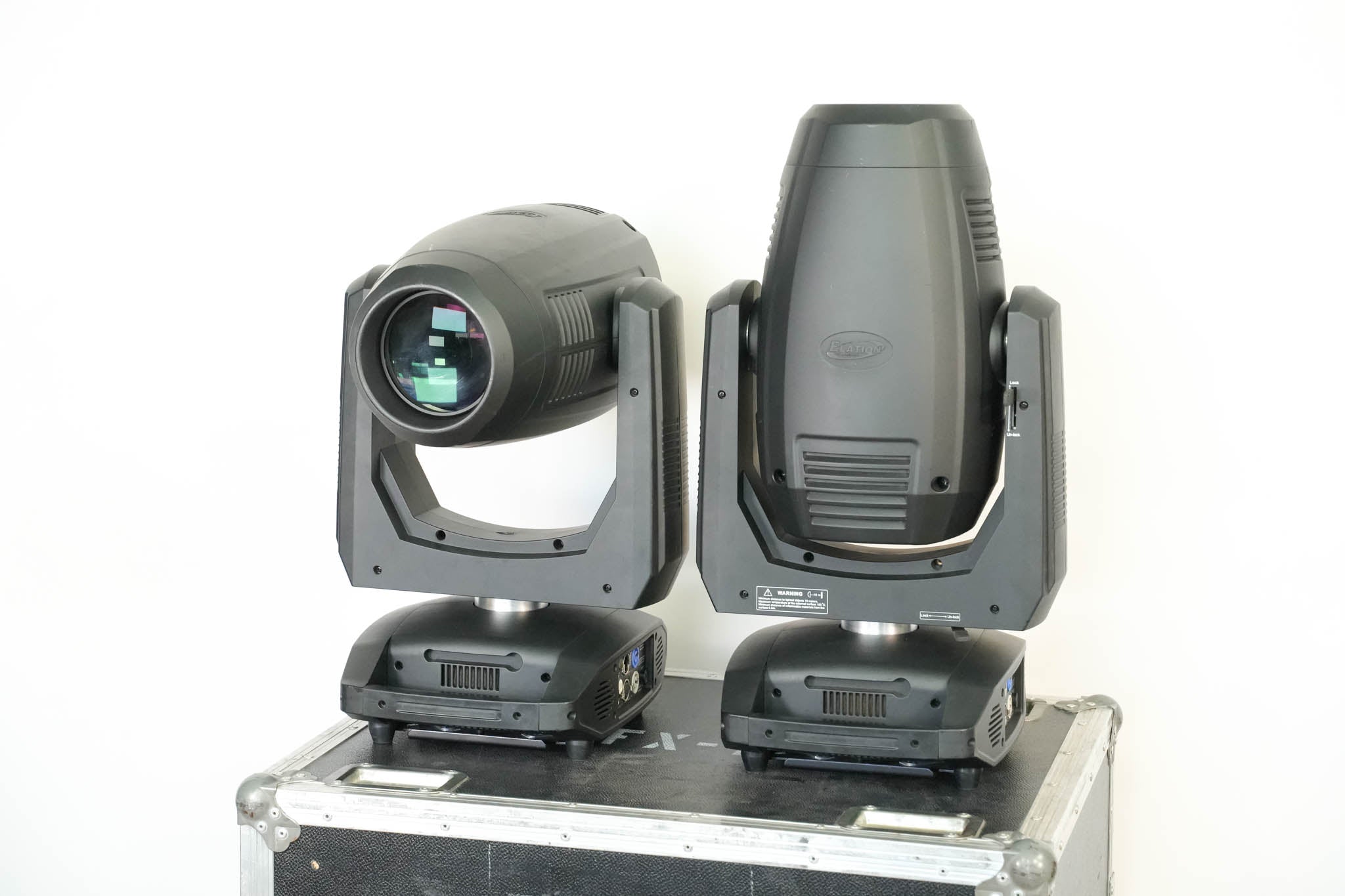 Elation Platinum HFX Hybrid 3-in-1 Moving Head Light Pair w/ Flight Case