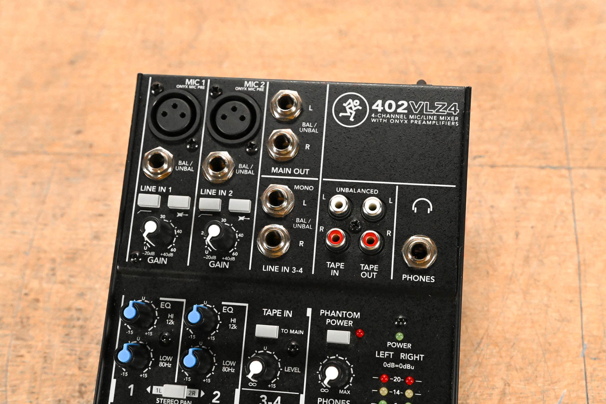 Mackie 402VLZ4 4-Channel Ultra-Compact Analog Mixer (NO POWER SUPPLY)