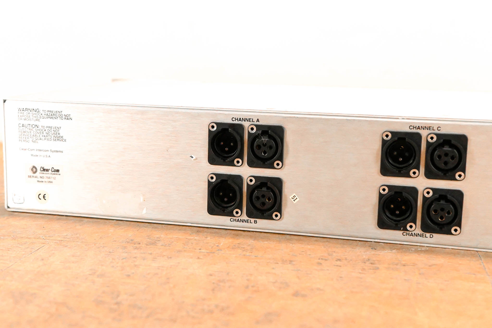 Clear-Com RM-440 4-Channel Intercom Remote Station