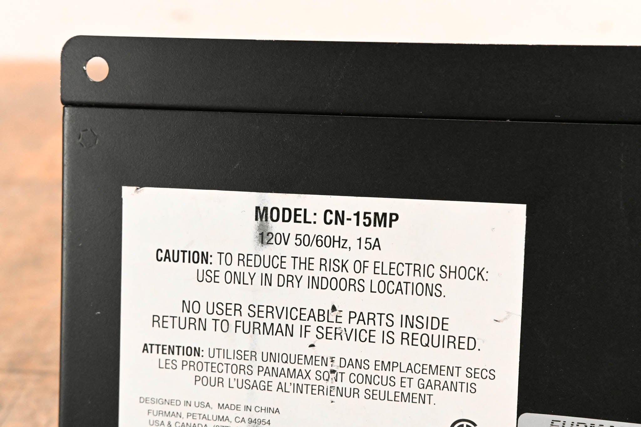 Furman CN-15MP Contractor Series MiniPort