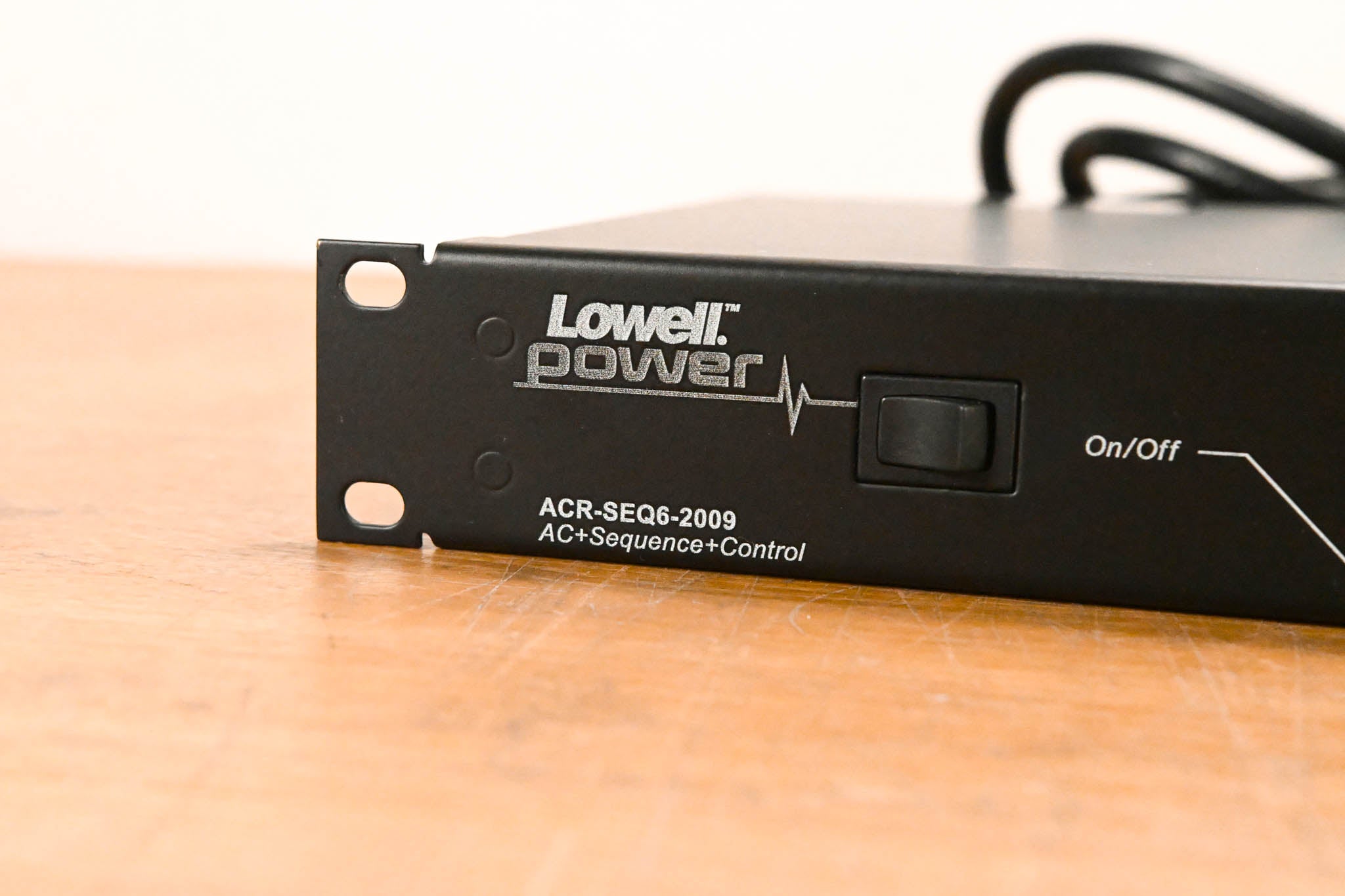 Lowell ACR-SEQ6-2009 15A Rackmount Power Sequencer w/ 9 Outlets & RPC