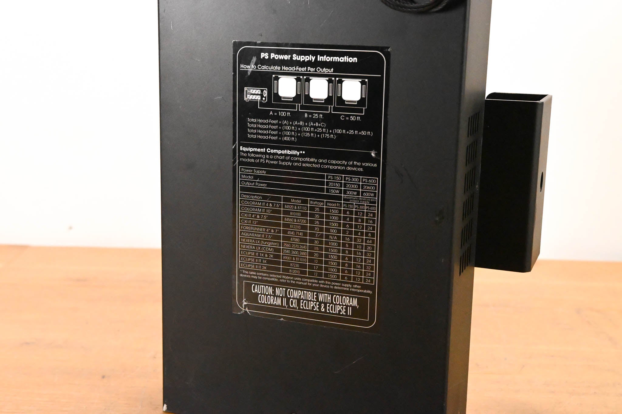 Wybron PS-300 24V Power Supply for IT Iris Scroller / Dowser
