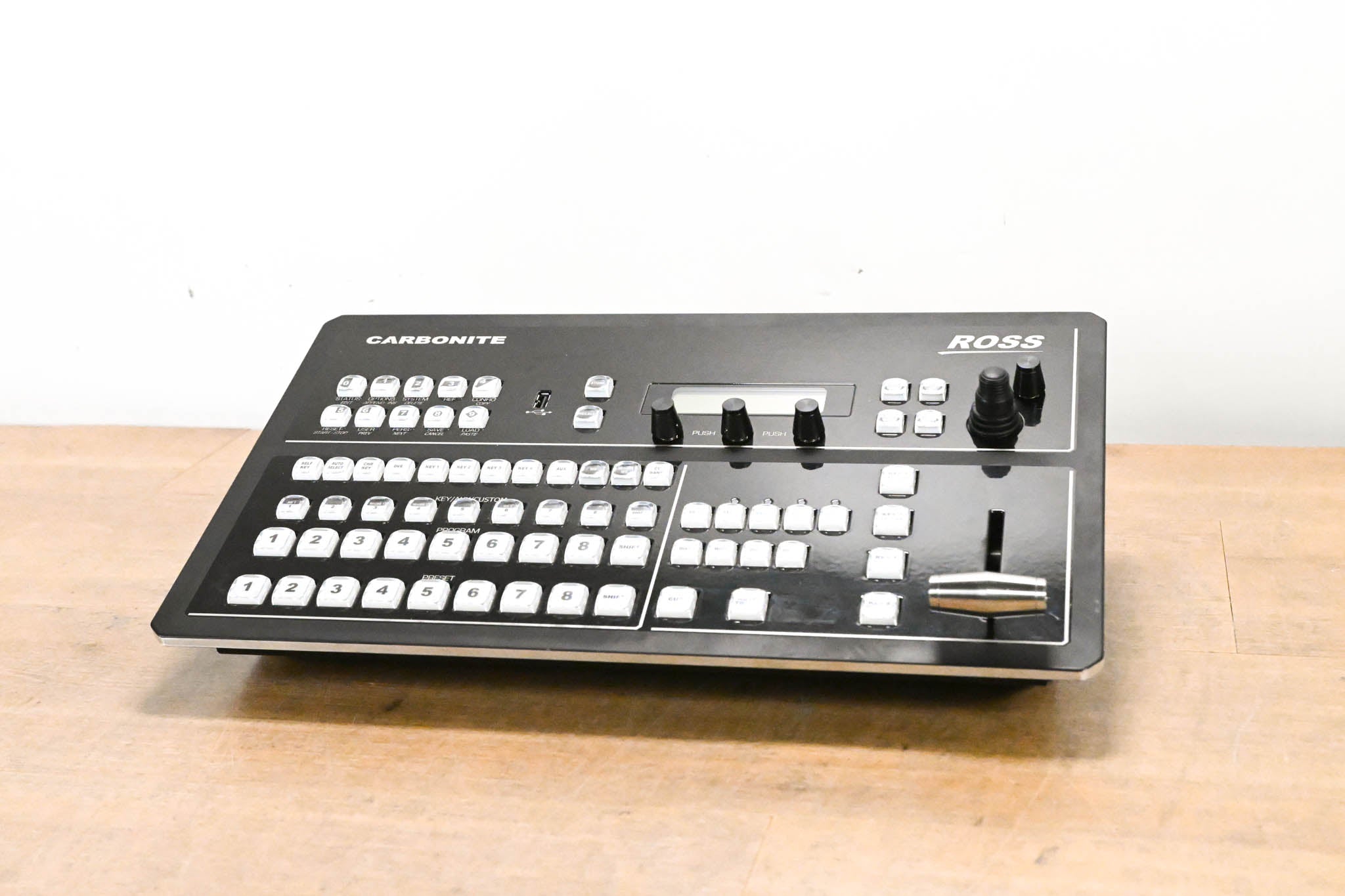 Ross Carbonite Black Solo 1 M/E Live Production Switcher NO POWER SUPPLY