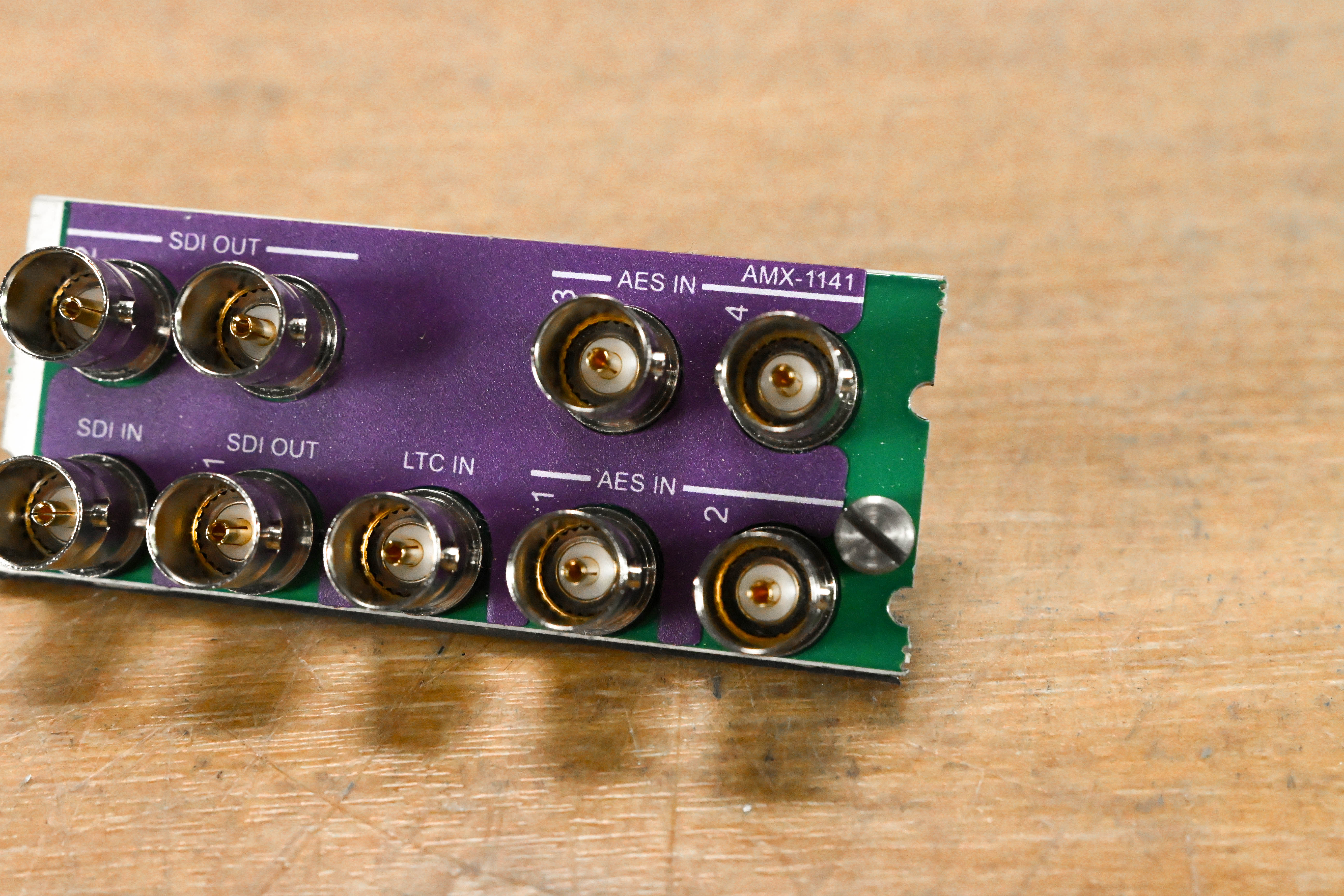 Miranda AMX-1141 Rear I/O Module for Densité Frame