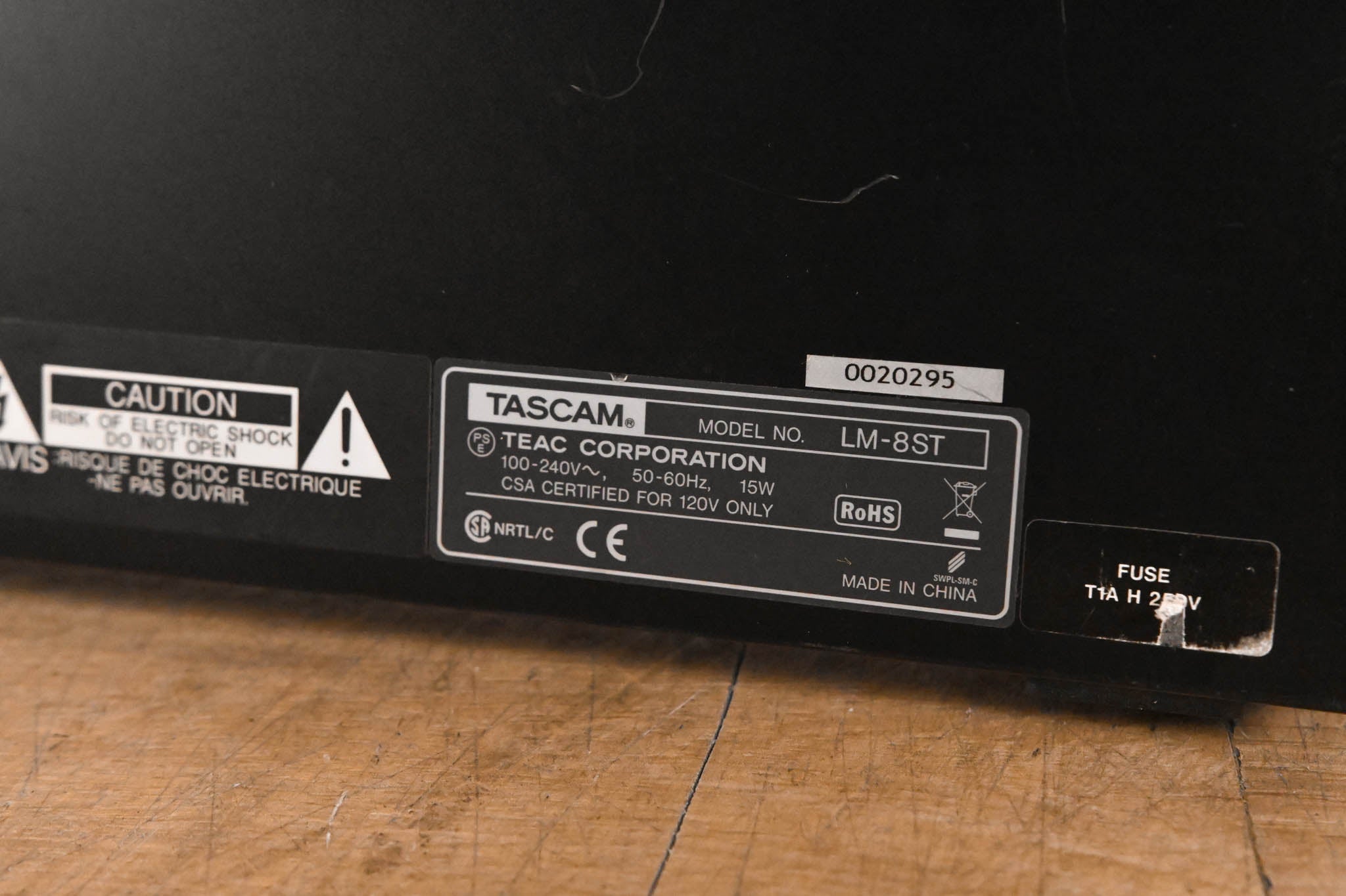 TASCAM LM-8ST Rackmount Line Mixer