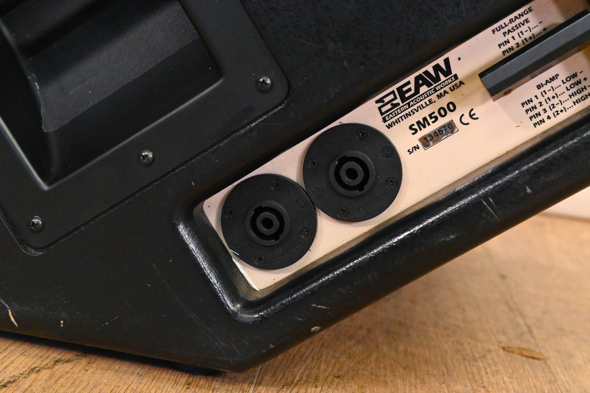 EAW SM500 15" 2-Way Stage Monitor Wedge