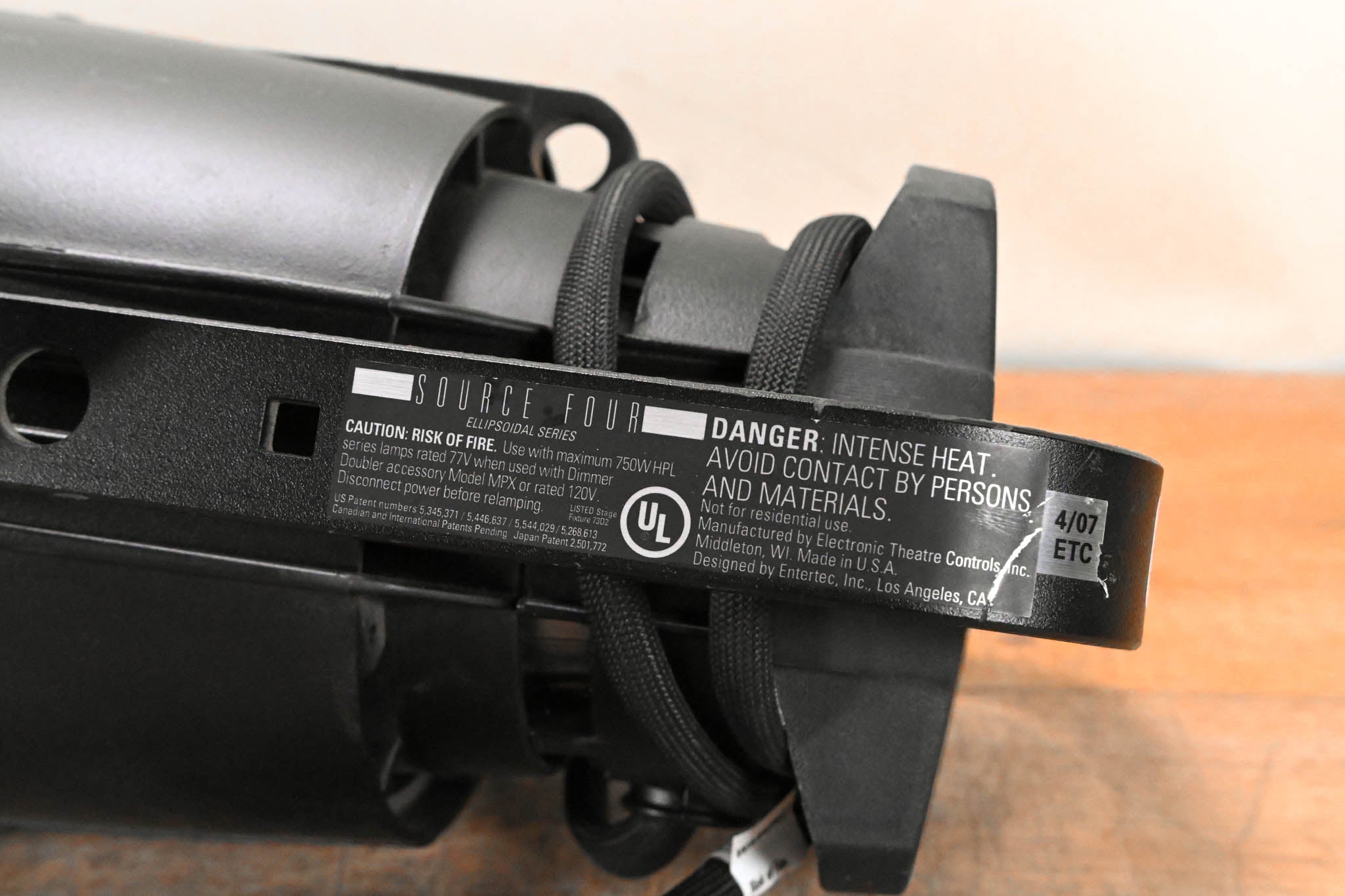 ETC Source Four Zoom 15-30 Degree 750 Ellipsoidal Light