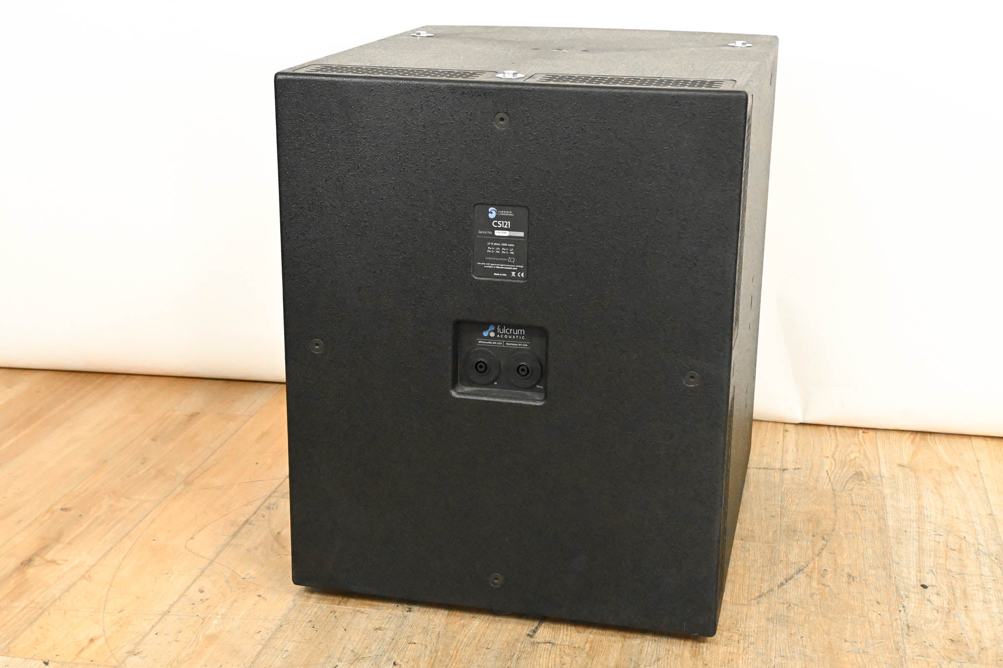 Fulcrum Acoustic CS121 21″ Subcardioid Subwoofer